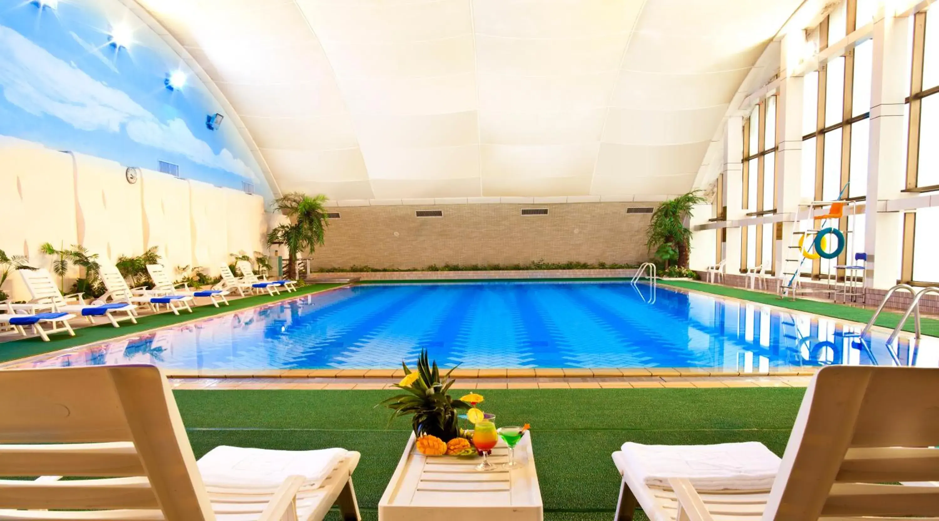 Pool view in Guanganmen Grand Metropark Hotel Beijing Pool view in Guanganmen Grand Metropark Hotel Beijing