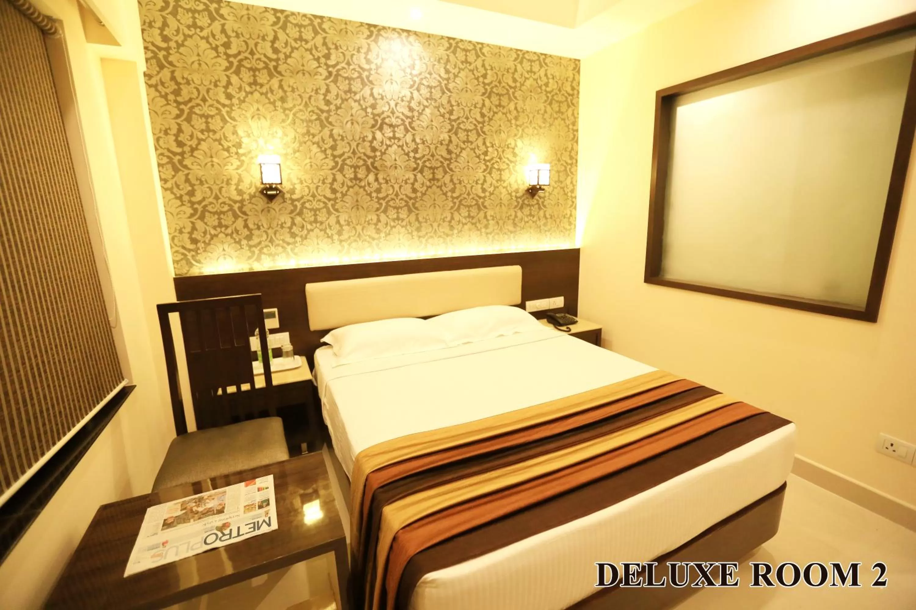 Photo of the whole room, Bed in Hotel Deepam