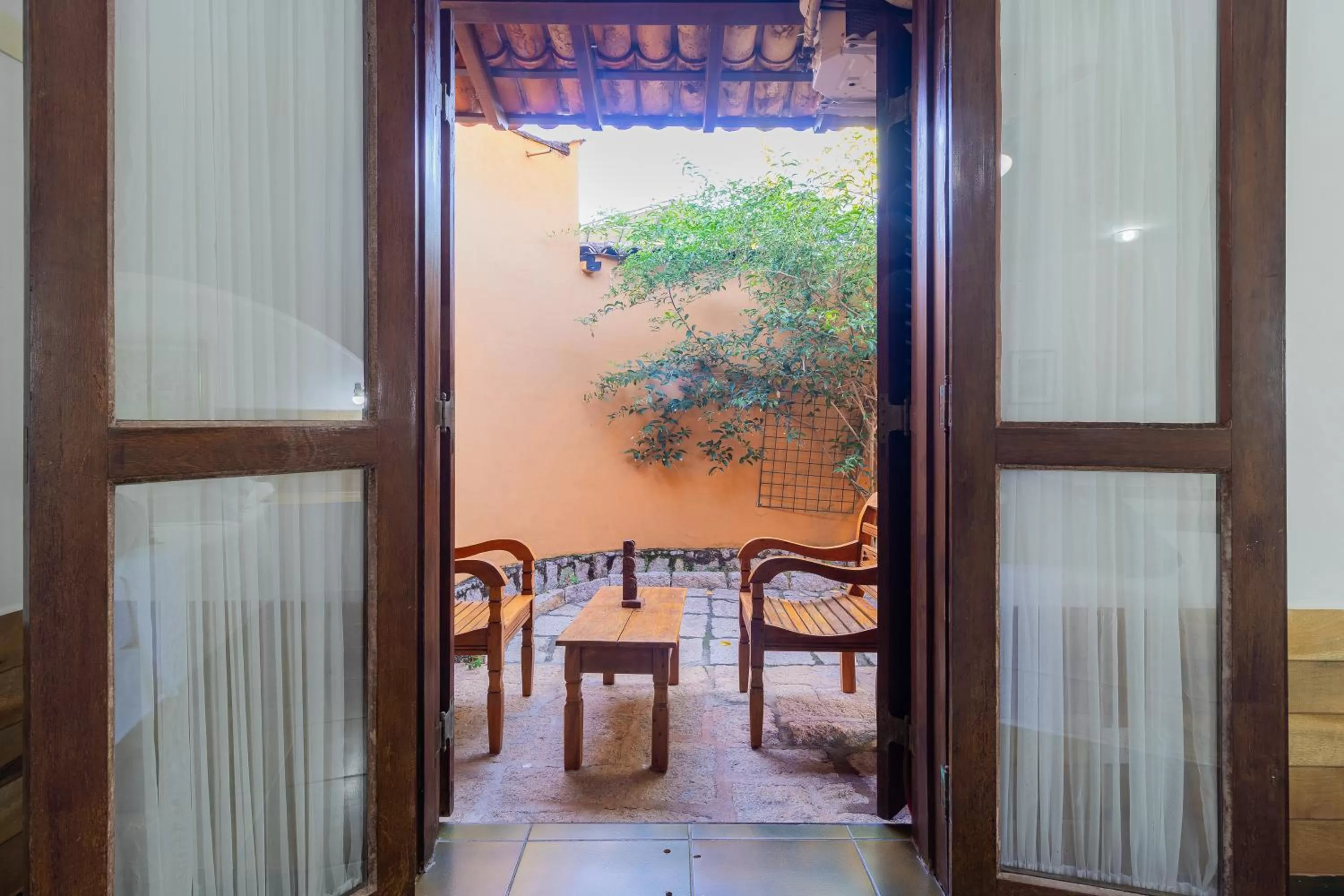 Patio in Pousada Casa Amarela