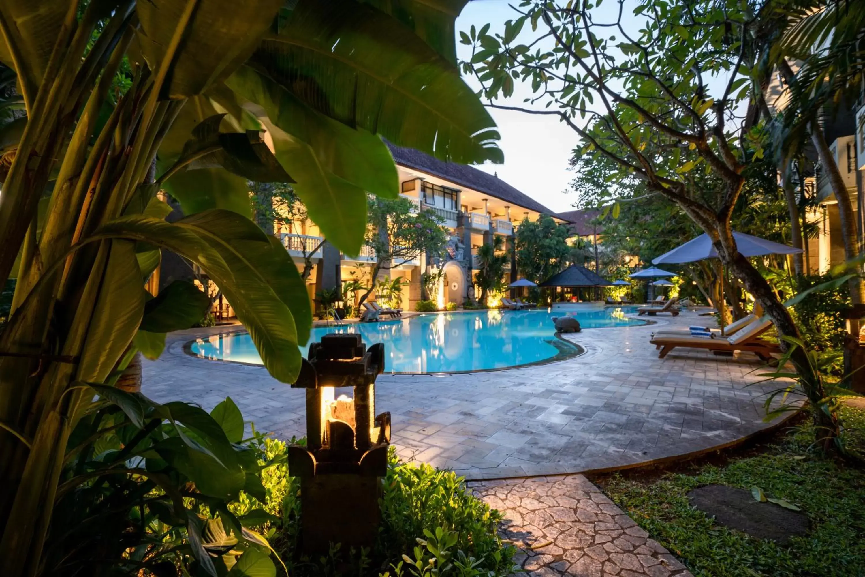 Swimming Pool in Hotel Kumala Pantai - CHSE Certified