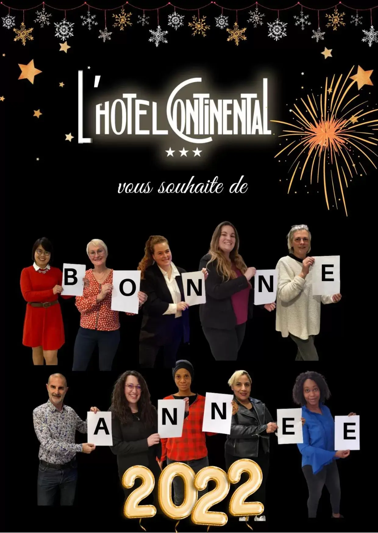 Staff in Hotel Continental
