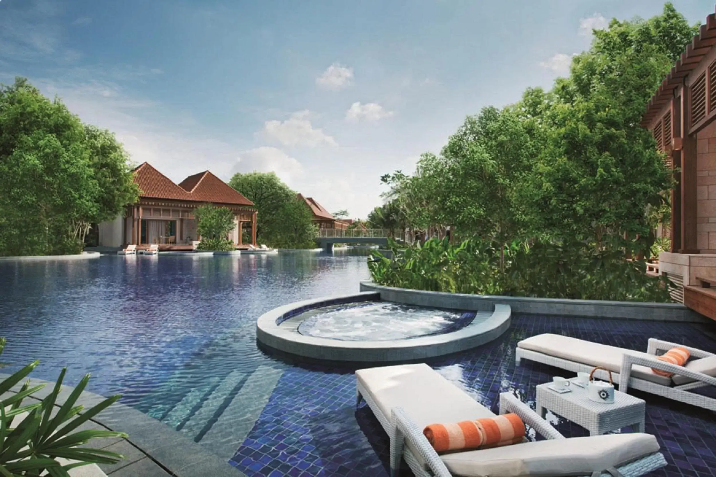 Swimming Pool in Resorts World Sentosa - Equarius Villas