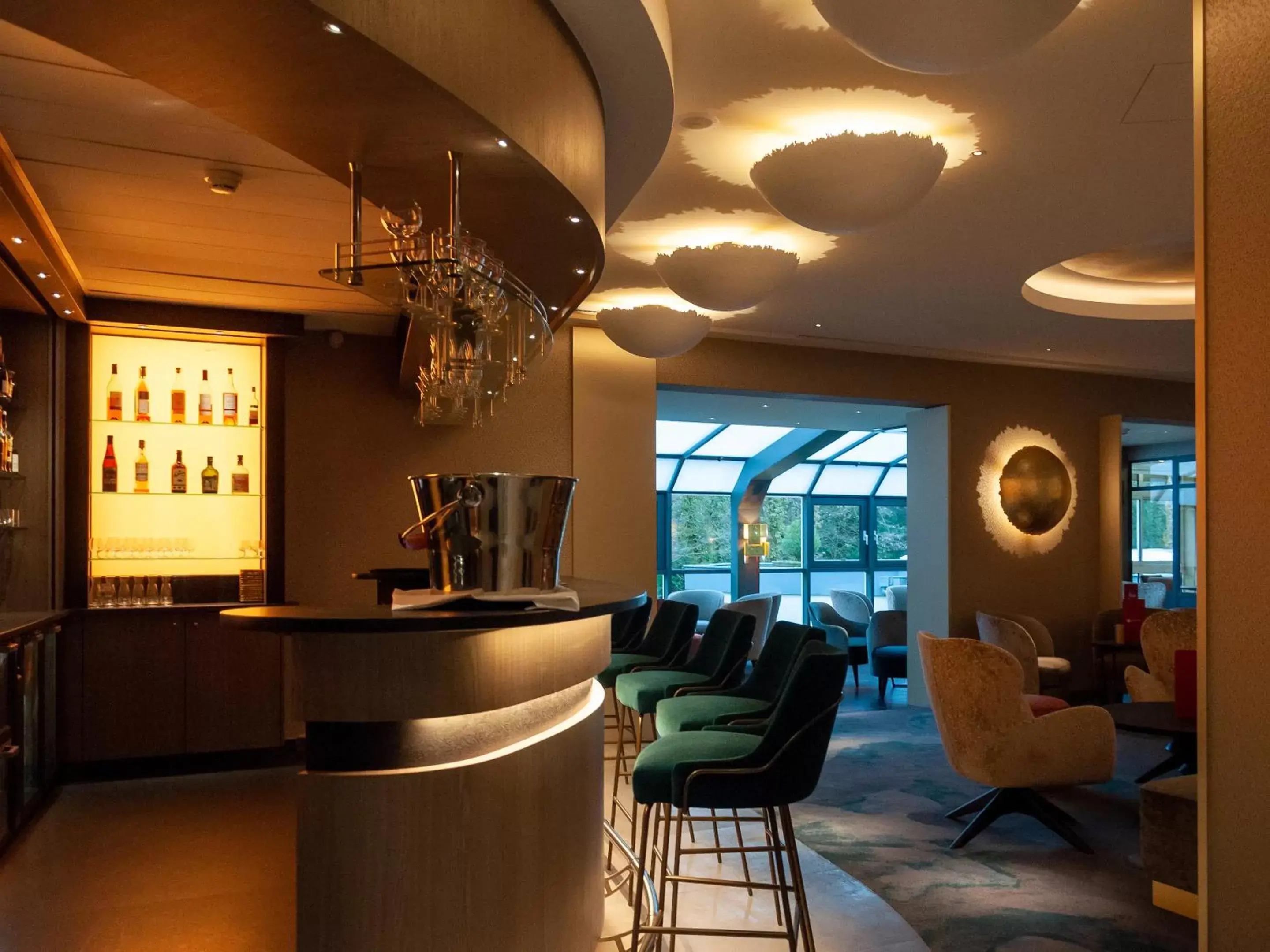 Lounge or bar, Lounge/Bar in Hotel Restaurant & Spa Verte Vallée