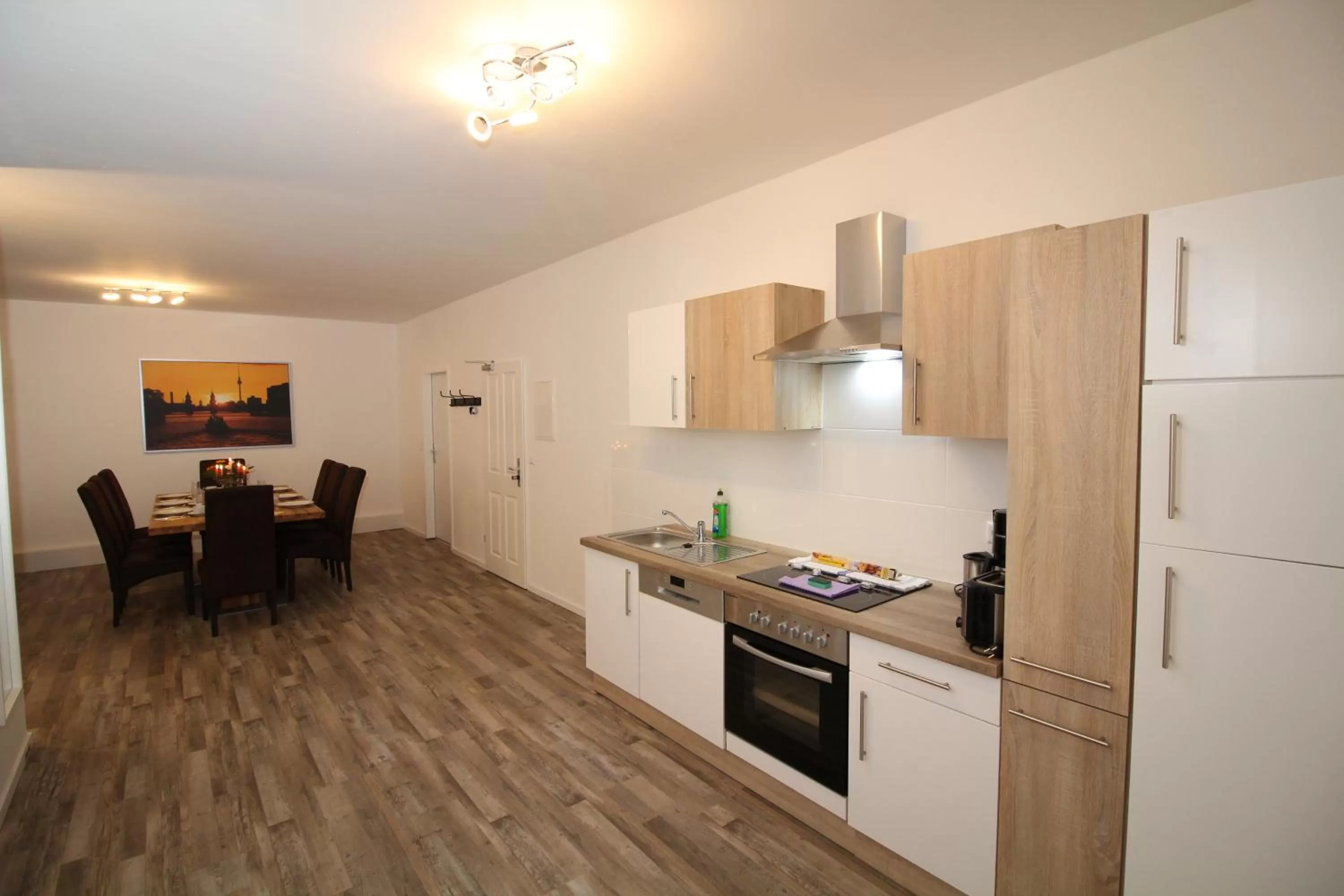 Kitchen or kitchenette in Apartments Tempelhof