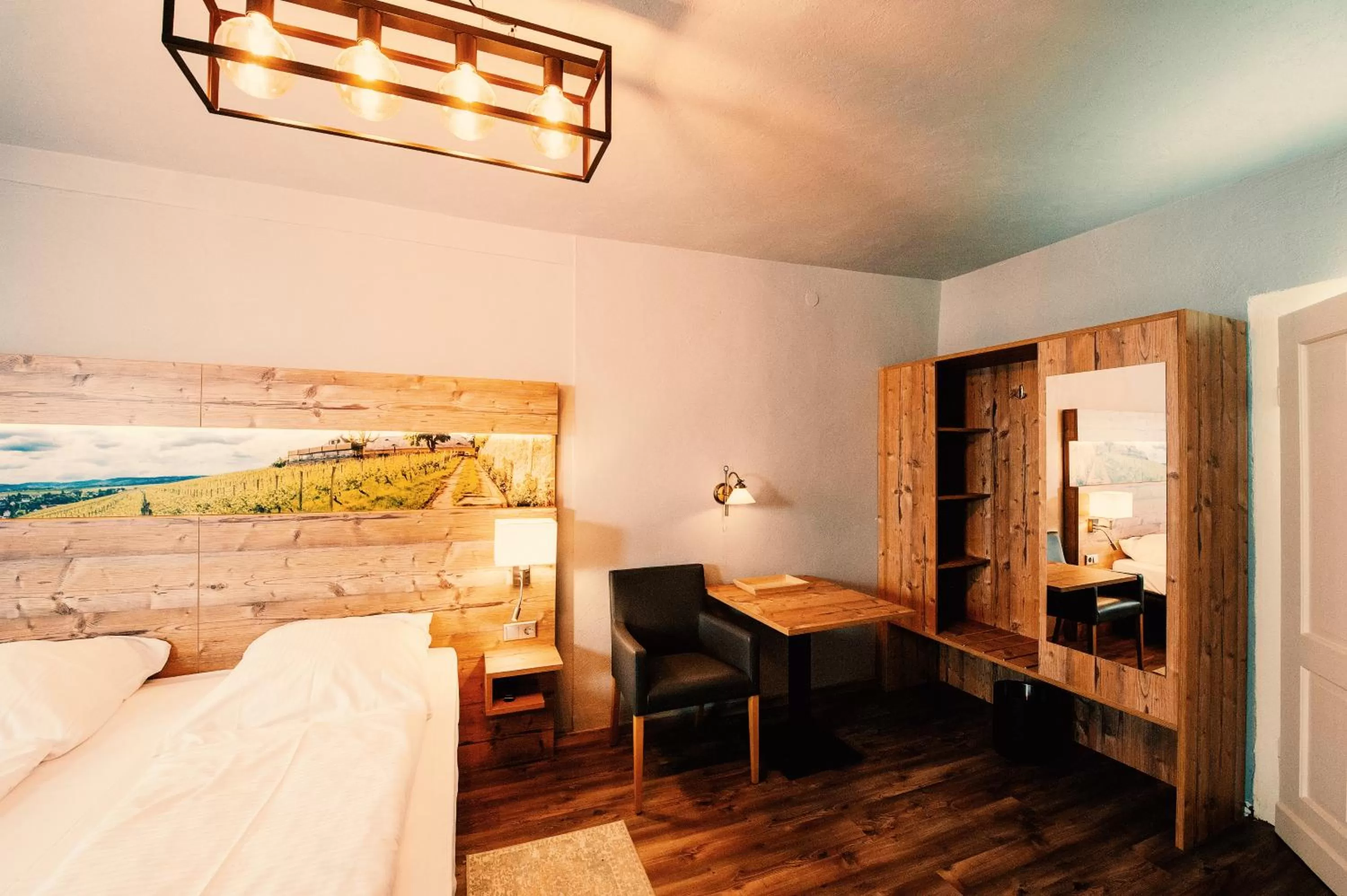 Bed in Hotel Blüchertal