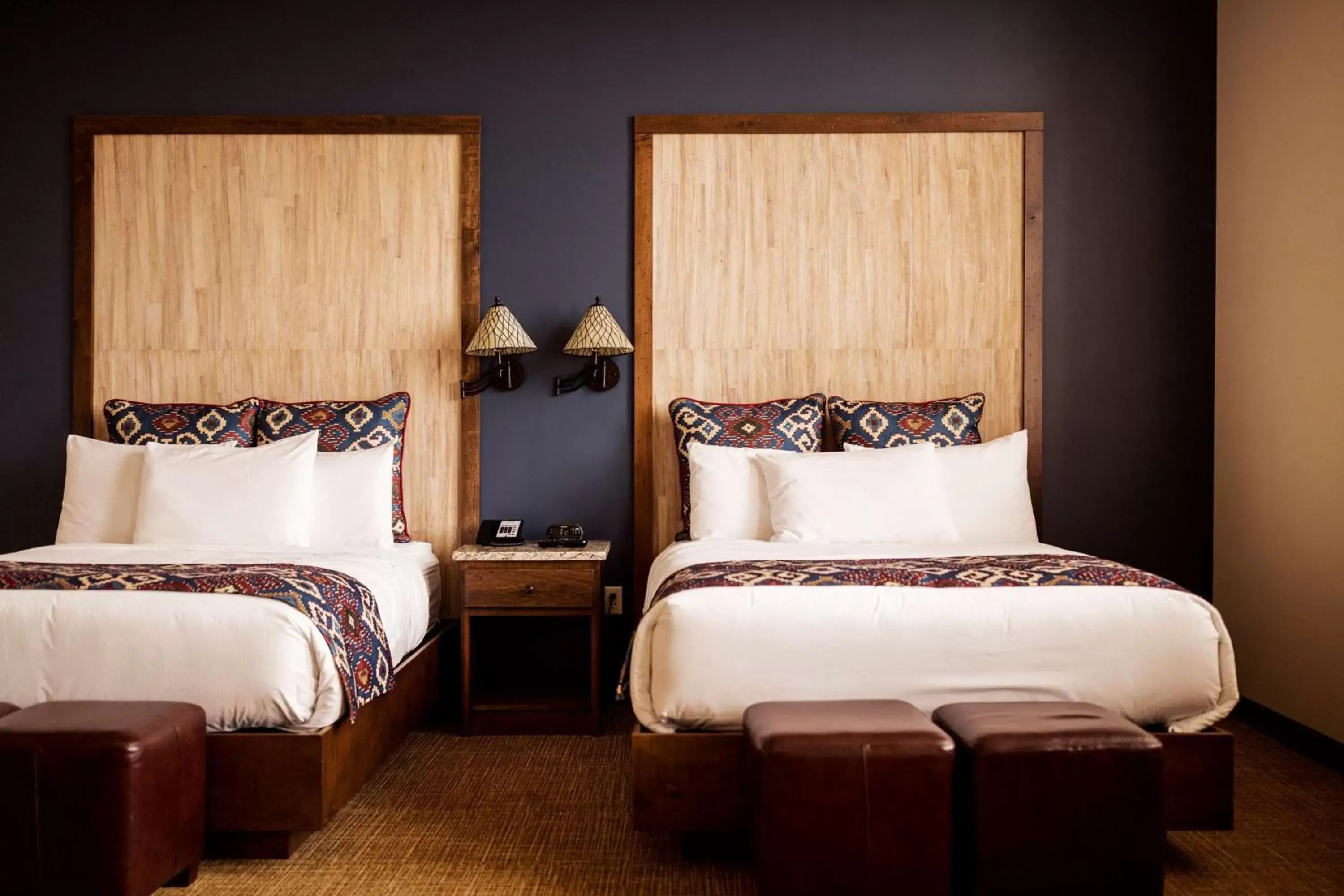 Bed in Tailwater Lodge Altmar, Tapestry Collection By Hilton