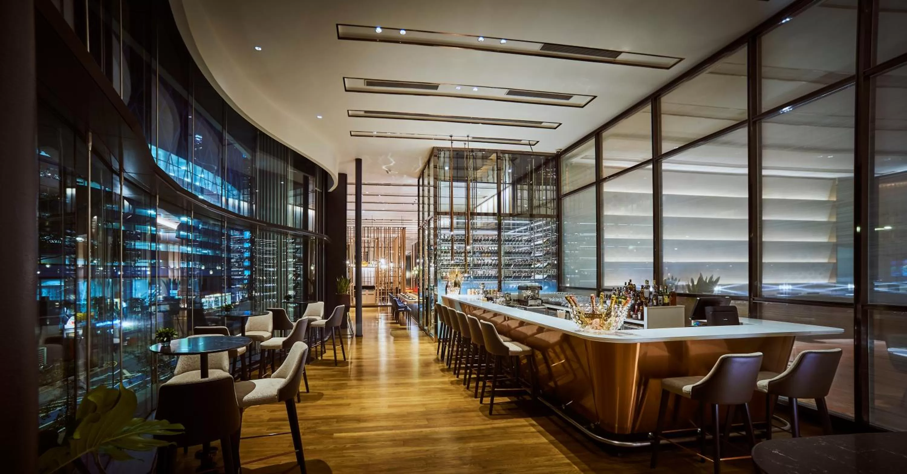 Lounge or bar in EQ Kuala Lumpur