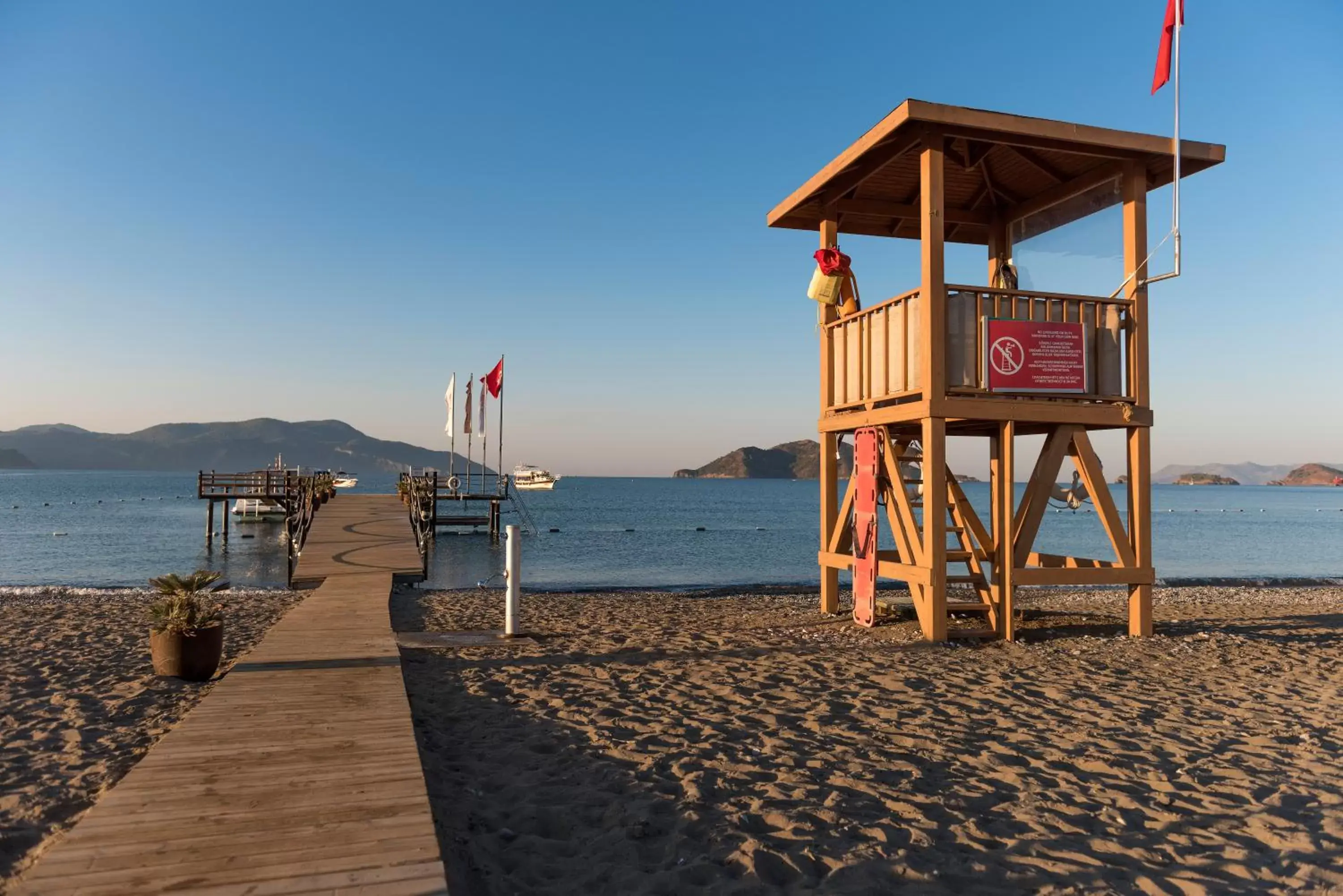 Beach in Akra Fethiye Tui Blue Sensatori - Ultra All Inclusive