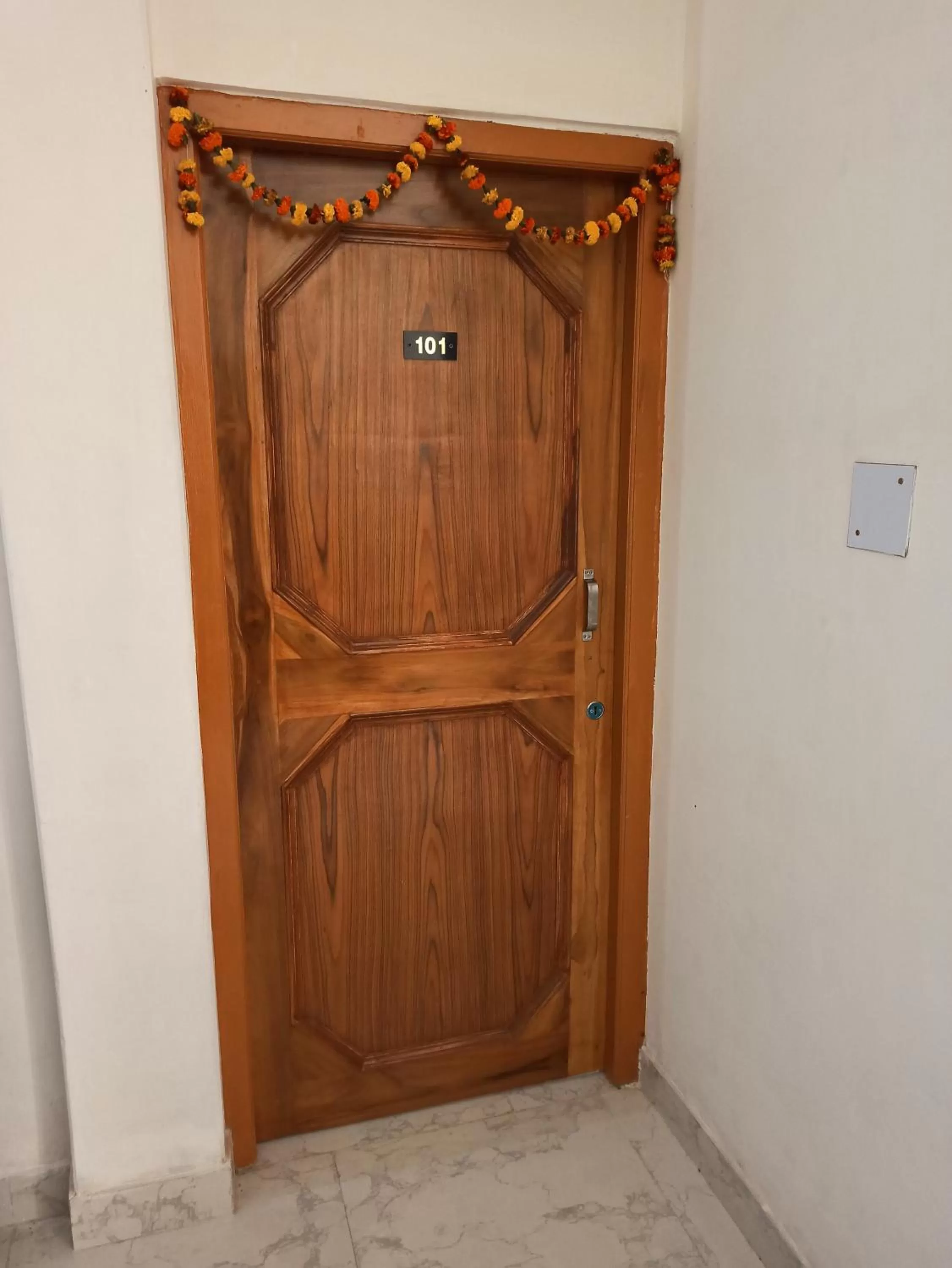 Facade/entrance in Natraj Homes