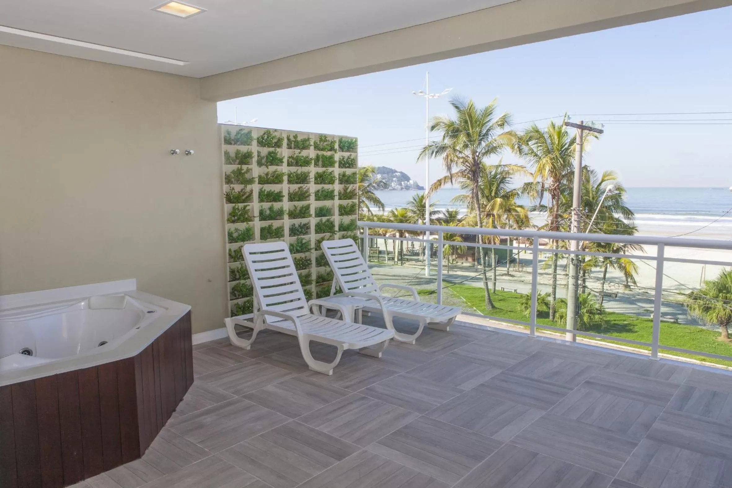 Balcony/Terrace in Hotel Vicino al Mare - Frente mar