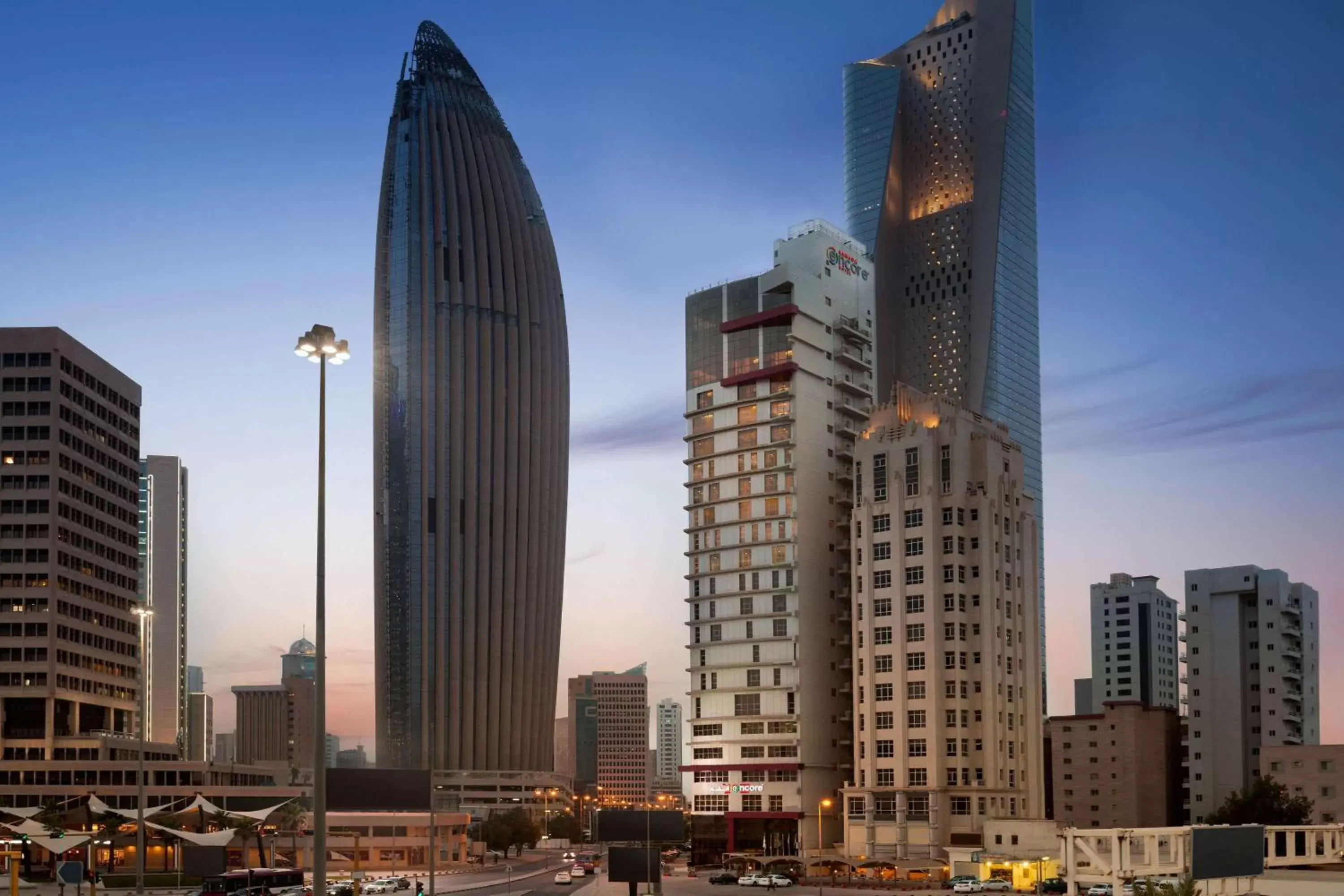 Property building in Ramada Encore by Wyndham Kuwait Downtown Property building in Ramada Encore by Wyndham Kuwait Downtown