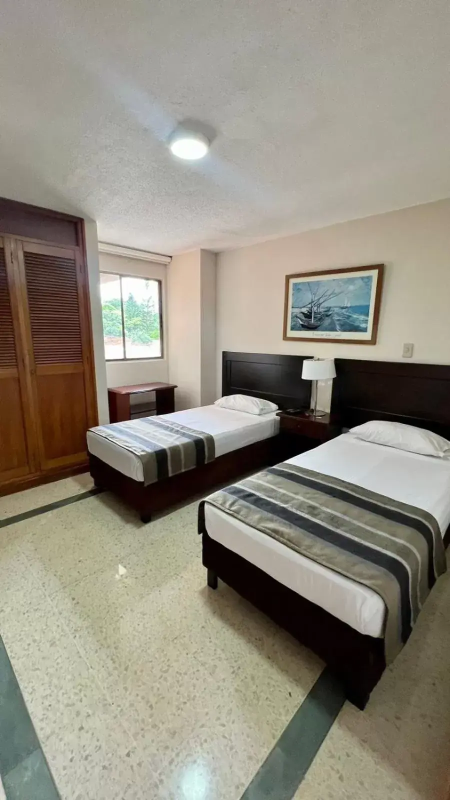 Property building, Bed in Hotel San Pedro del Fuerte