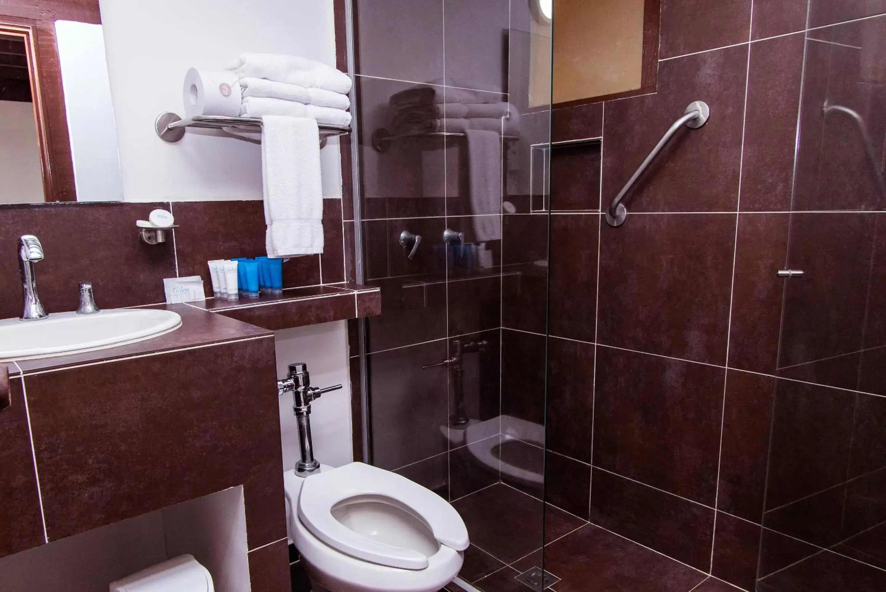 Bathroom in Sol Caribe Campo All Inclusive Bathroom in Sol Caribe Campo All Inclusive