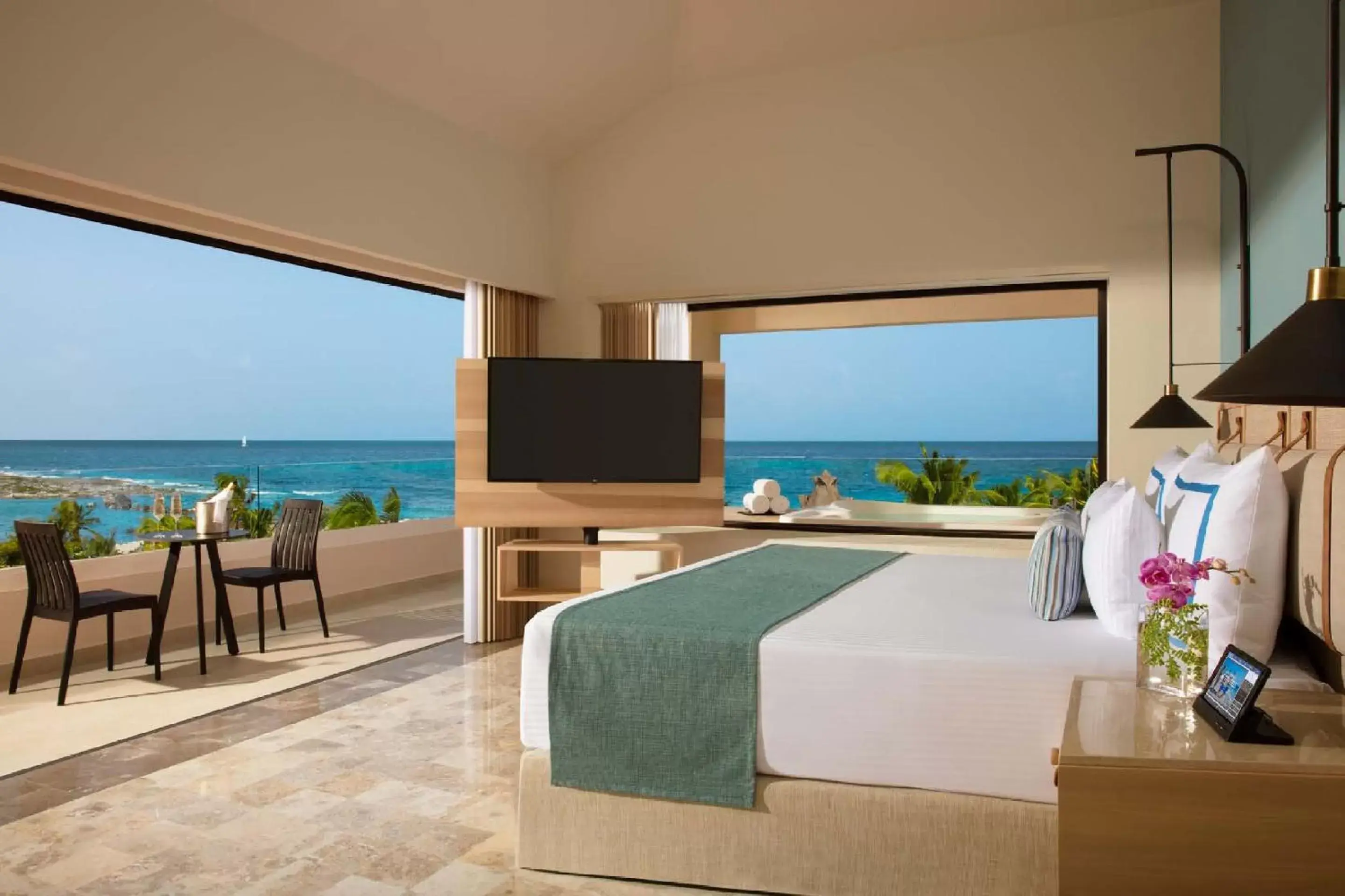 Sea view, Bed in Dreams Aventuras Riviera Maya - All Inclusive Sea view, Bed in Dreams Aventuras Riviera Maya - All Inclusive