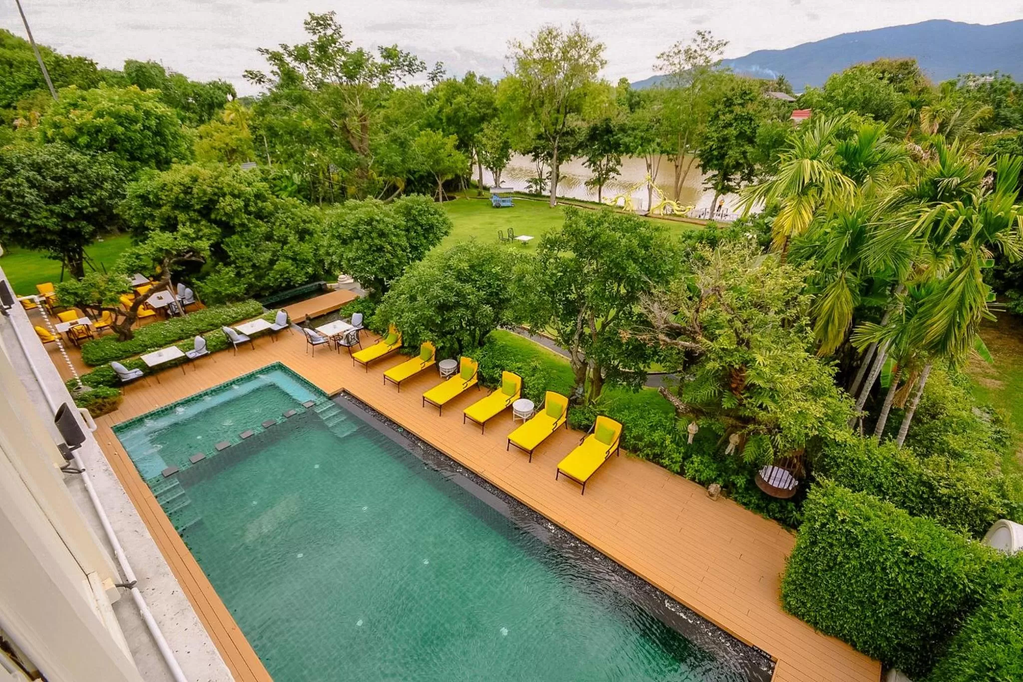 Natural landscape in At Pingnakorn Riverside