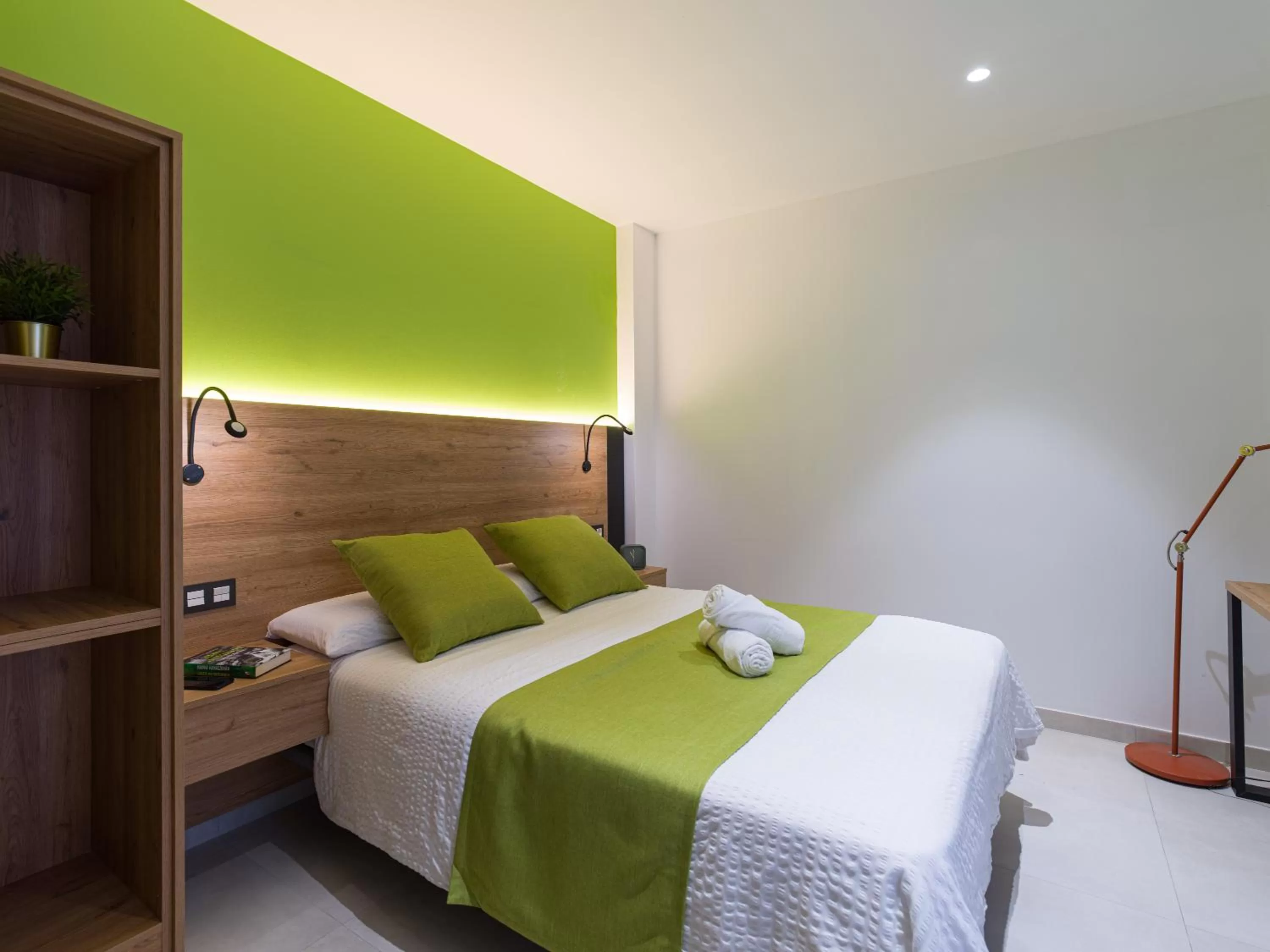 Bed in Hotel MG Poniente