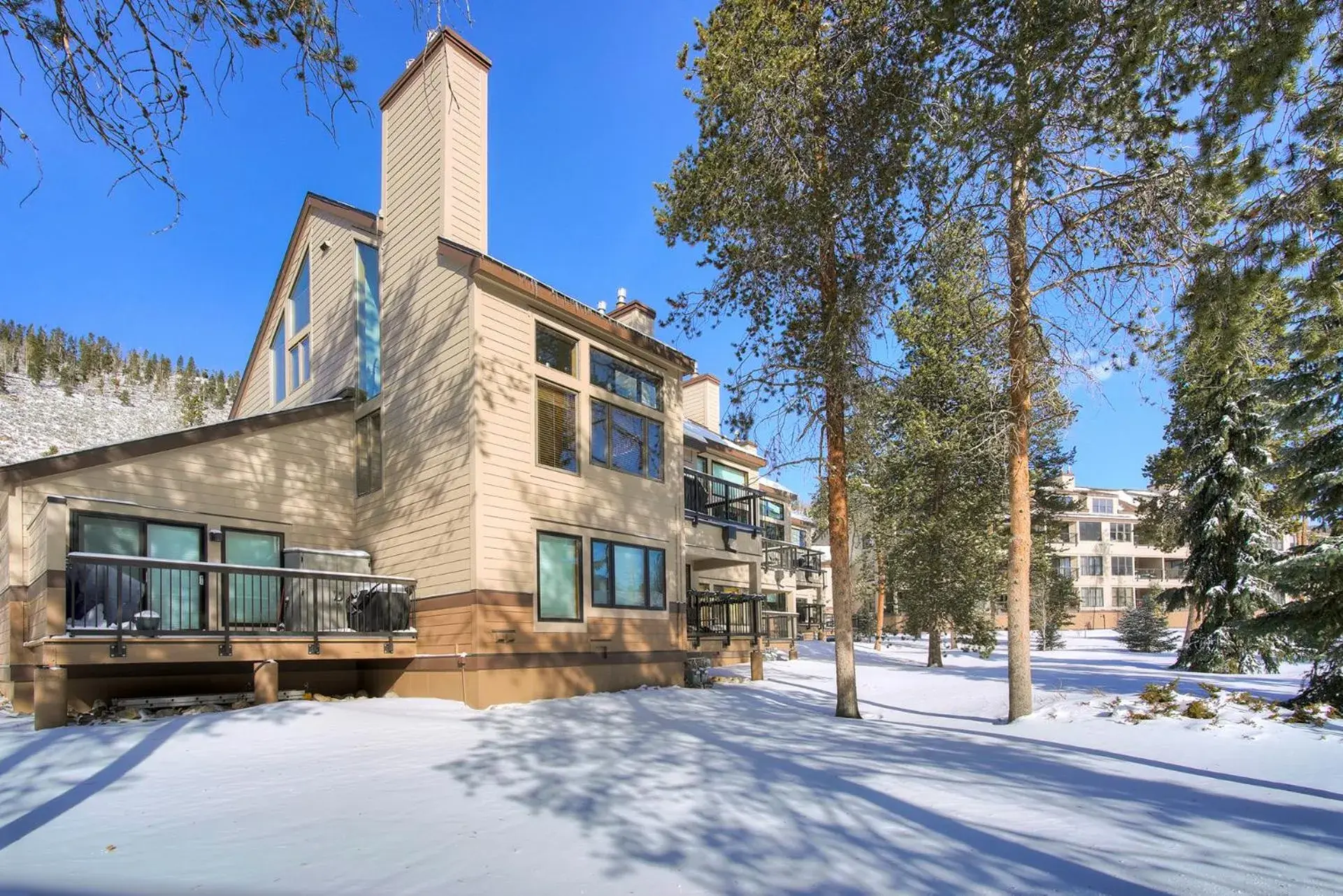 Winter in Aspen Ridge Condominiums by Keystone Resort