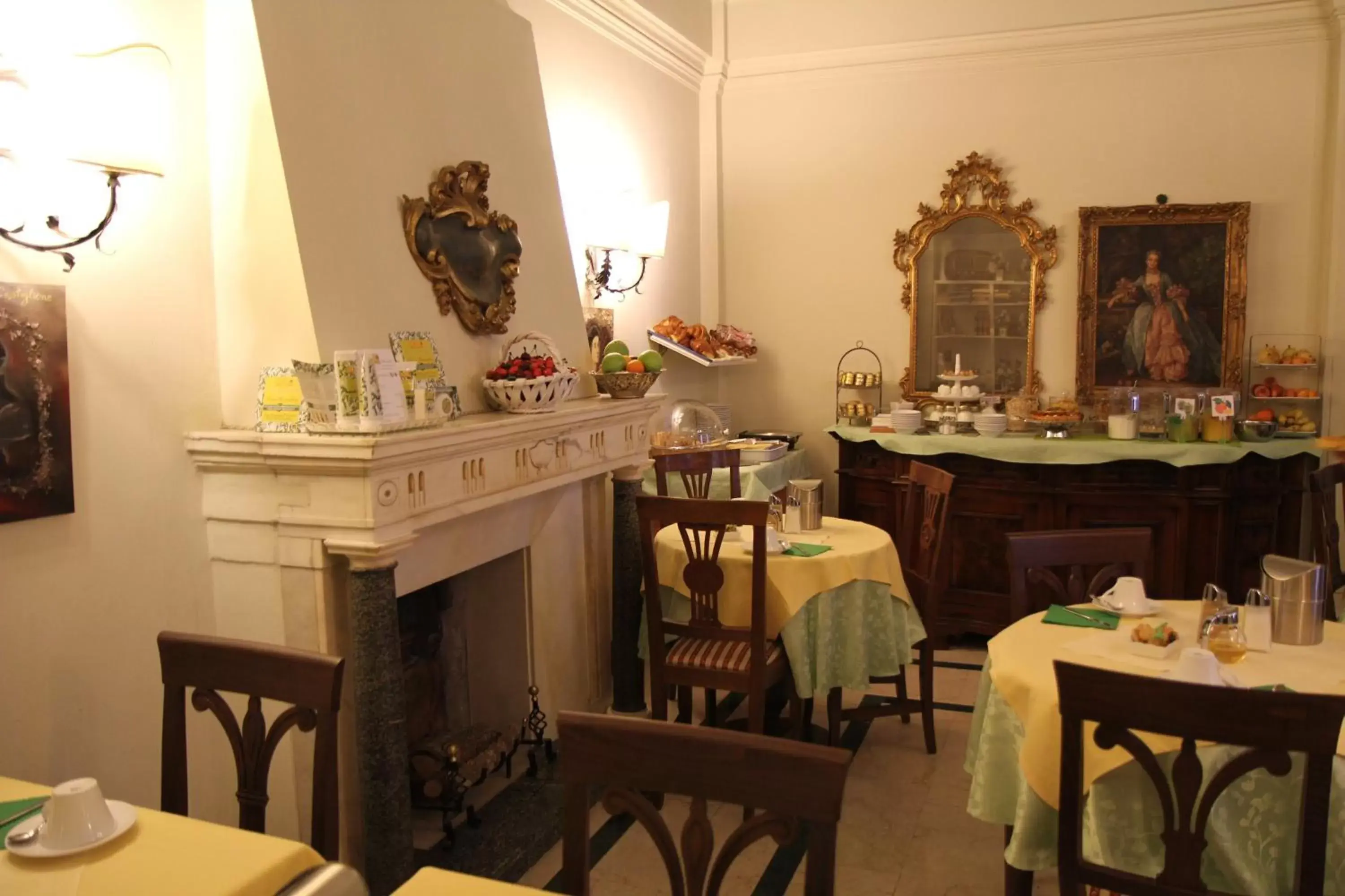 Restaurant/Places to Eat in Alloro B&B