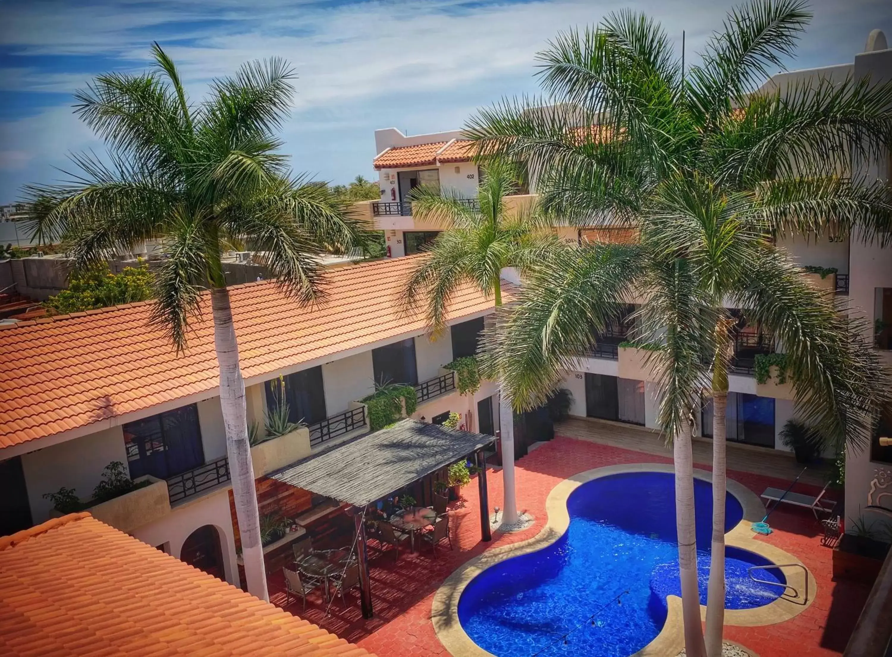 Pool View in Hotel Santa Fe Los Cabos by Villa Group