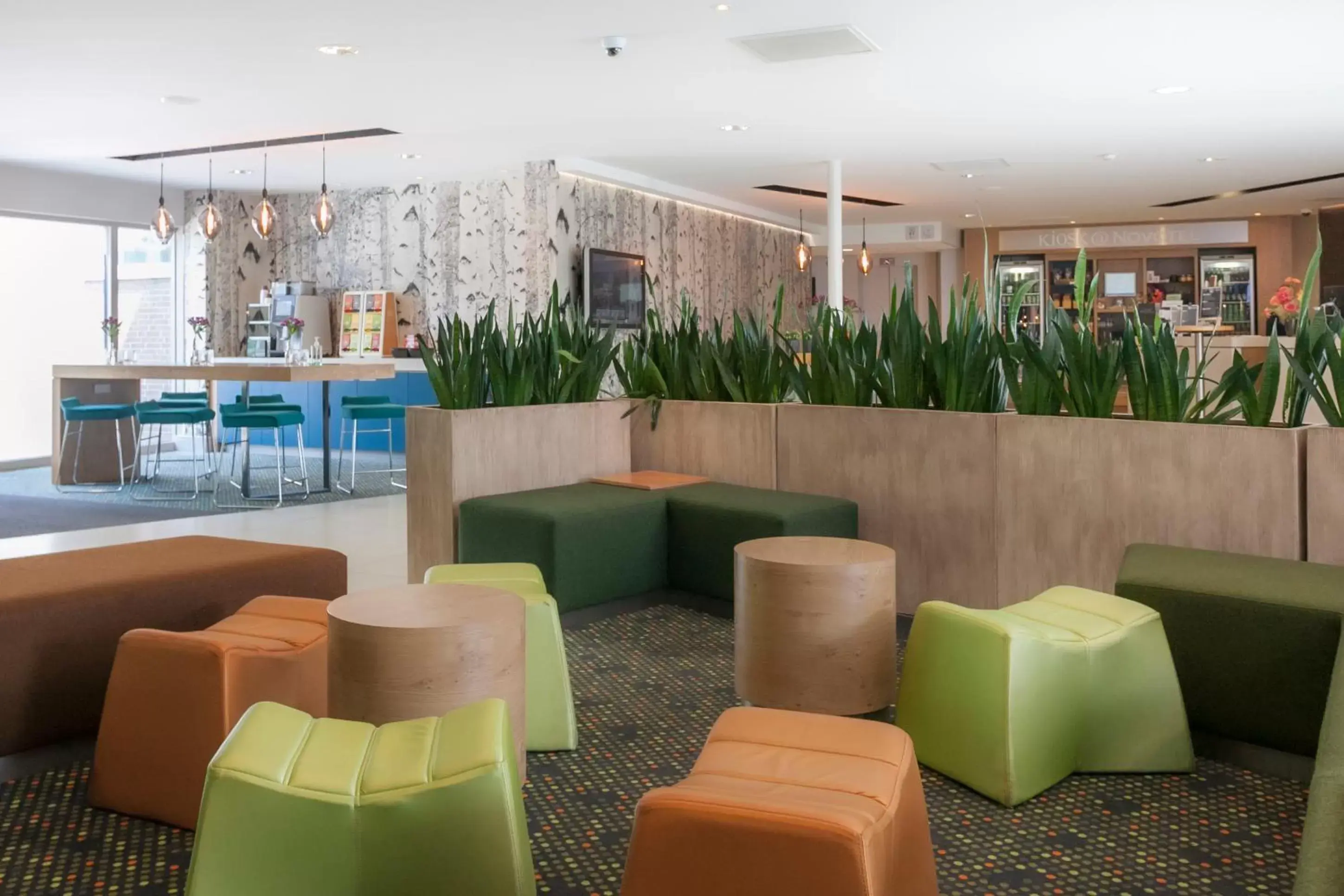 Lobby or reception, Lounge/Bar in Novotel Rotterdam - Schiedam