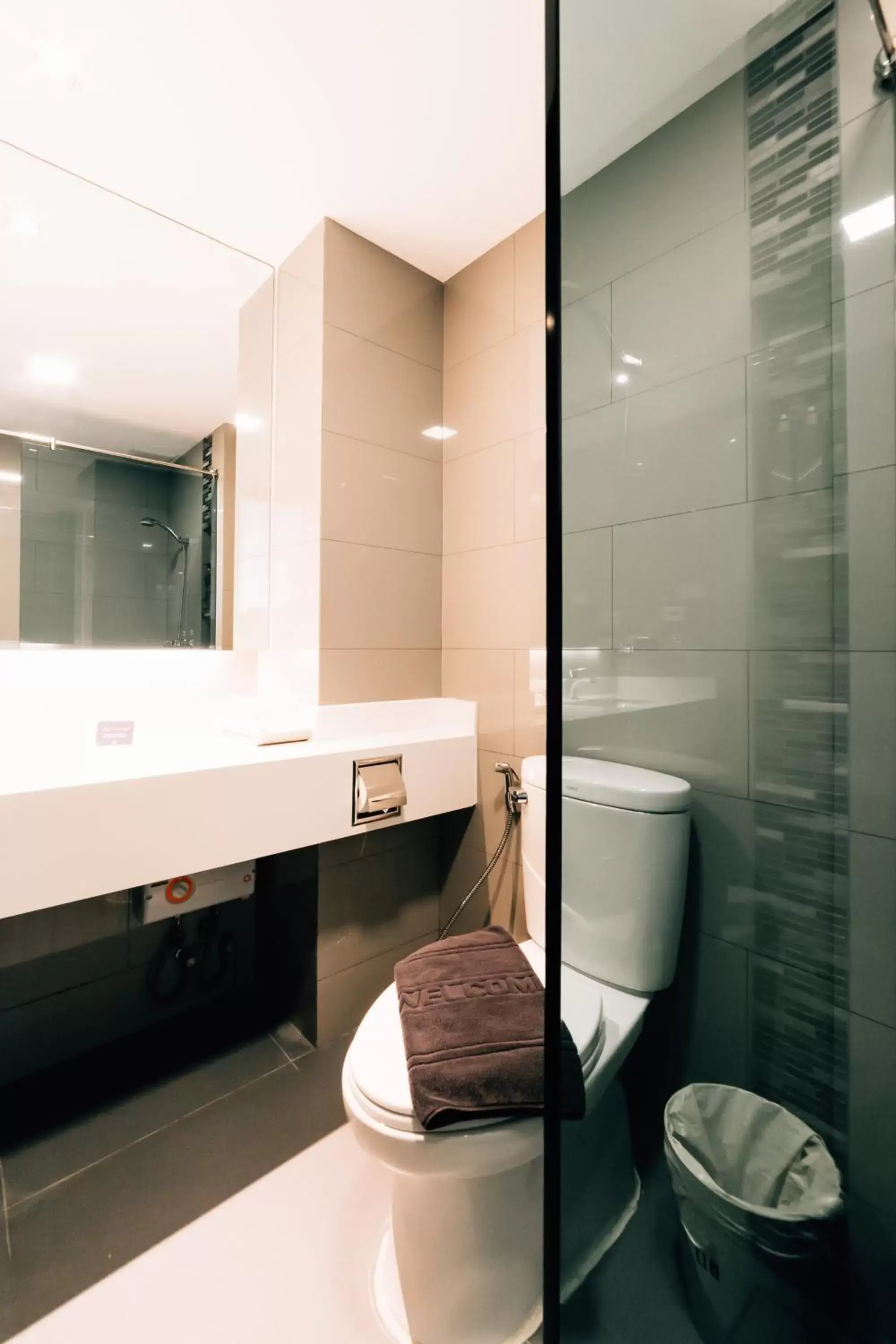 Bathroom in Spenza Hotel