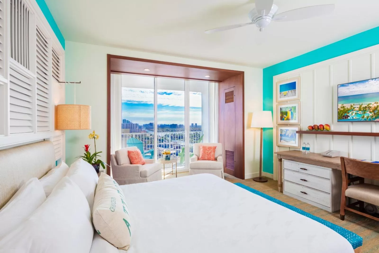 Bed in Margaritaville Hollywood Beach Resort