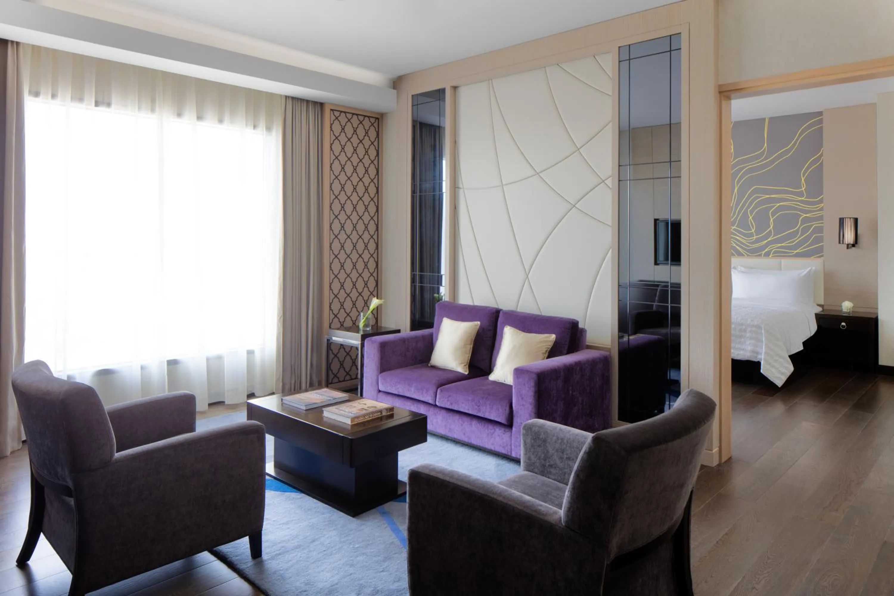 Living room in Radisson Collection Muscat, Hormuz Grand