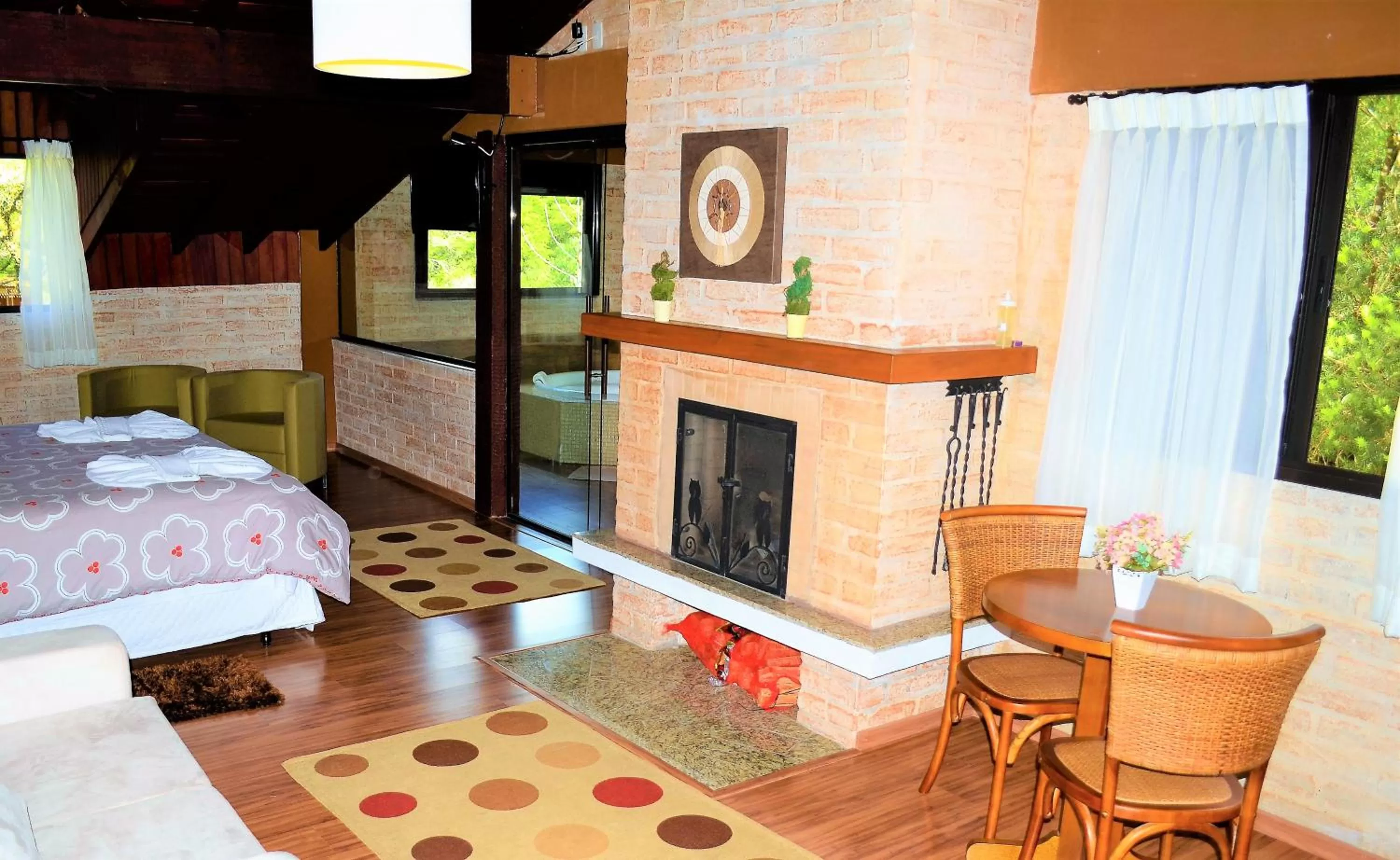 Bed in Pousada Toca Da Coruja