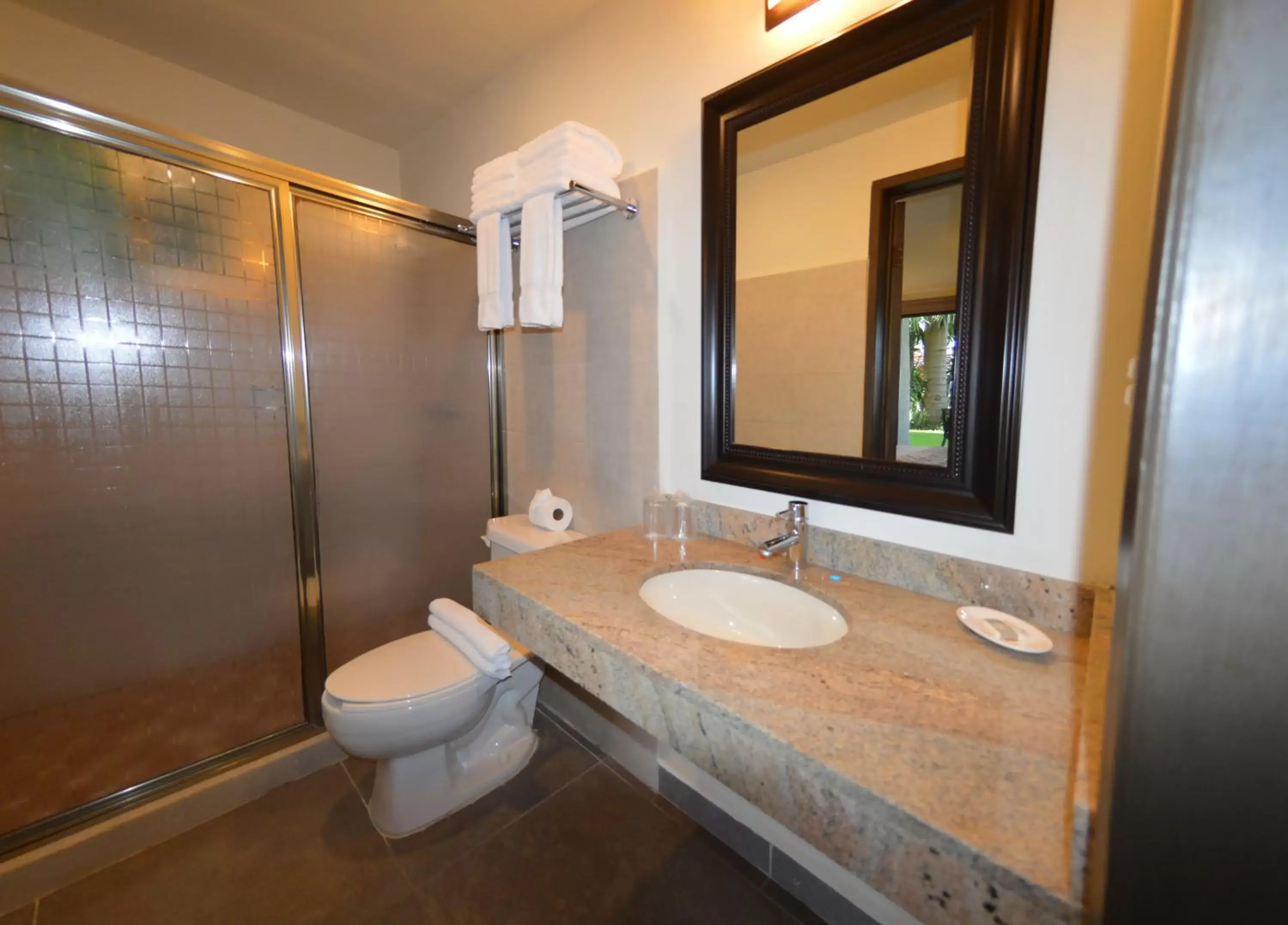 Bathroom in Sina Suites