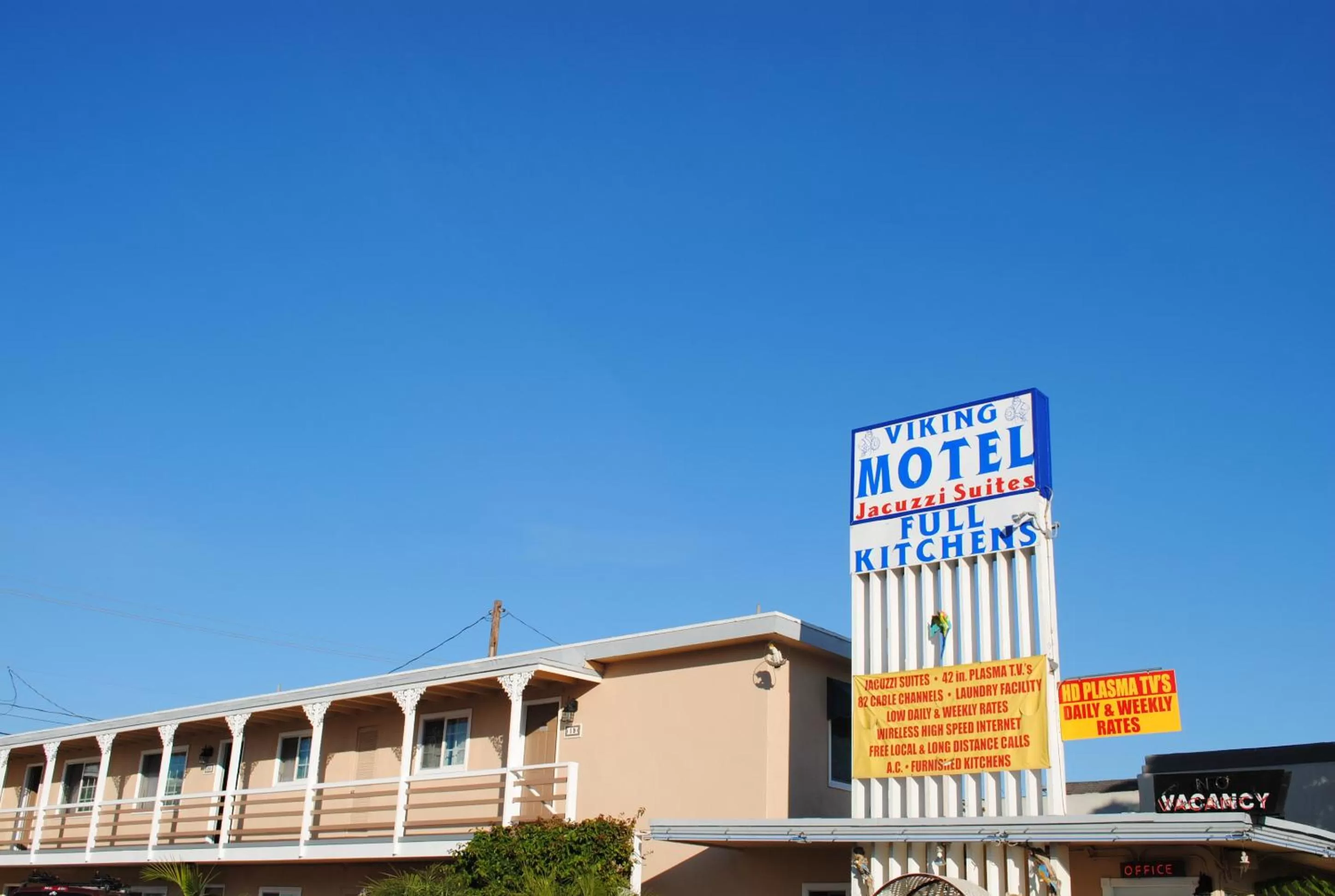 Property building in Viking Motel-Ventura