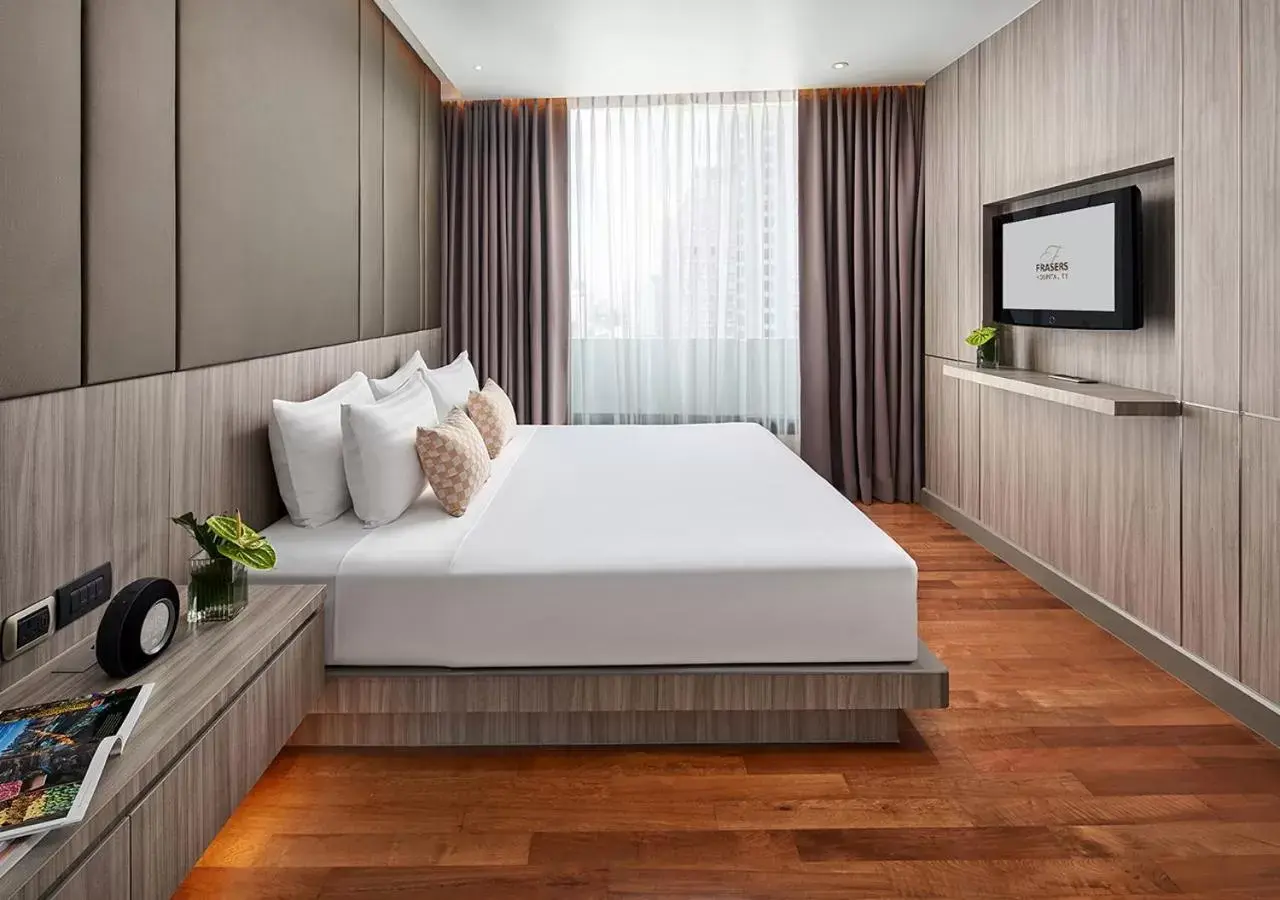 Bedroom, Bed in Fraser Suites Sukhumvit Bangkok - SHA Extra Plus