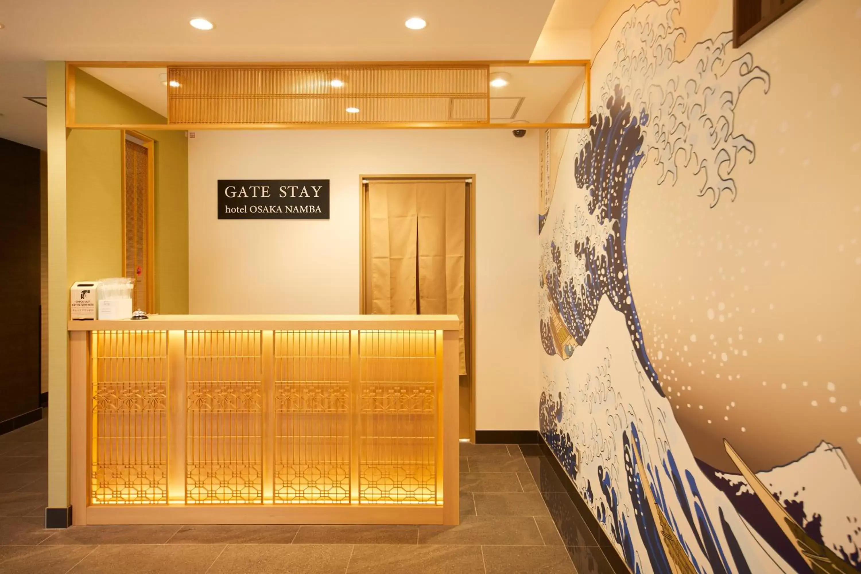 Lobby/Reception in GATE STAY hotel Osaka Namba