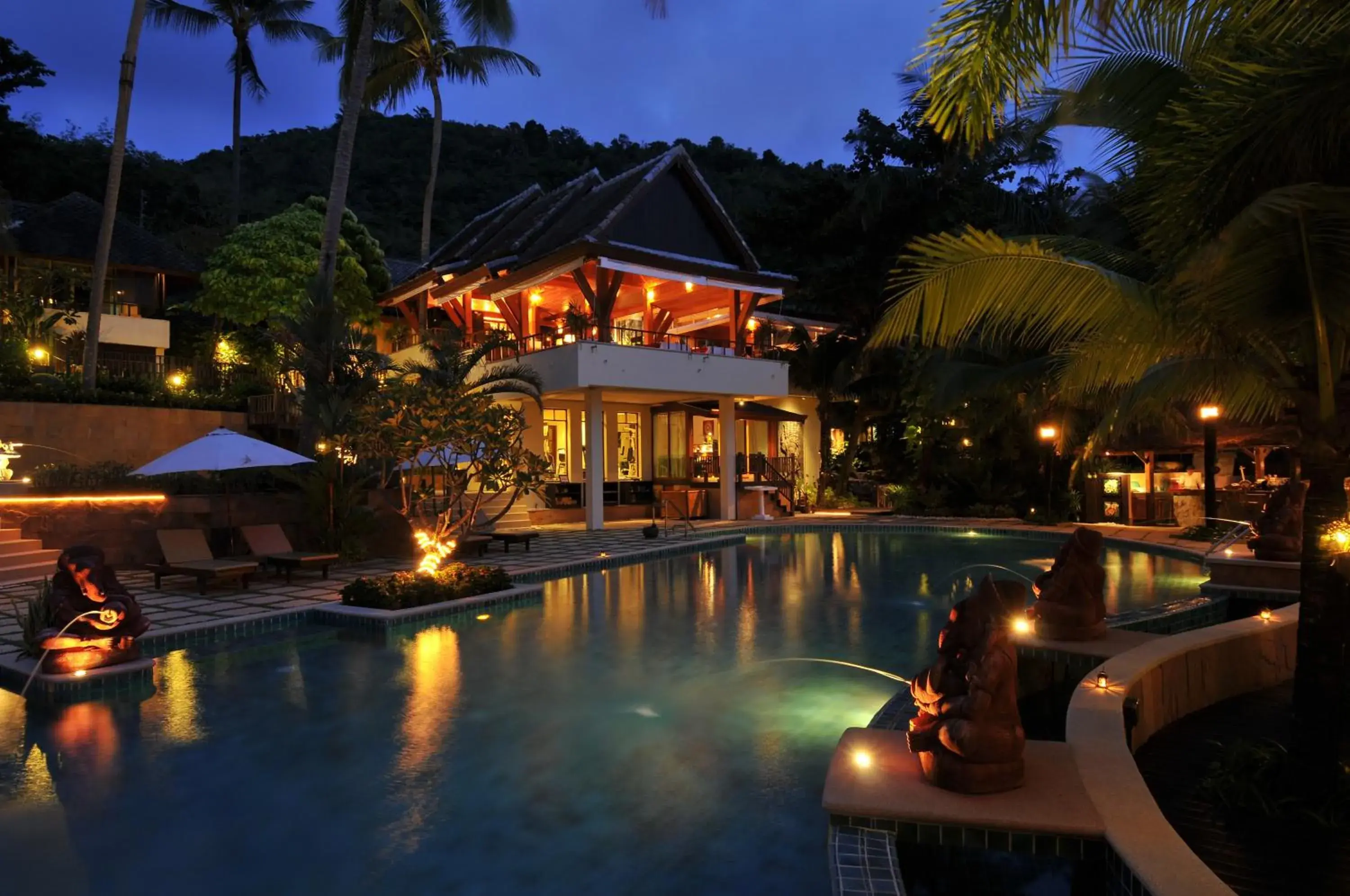 Swimming pool in Andaman White Beach Resort - SHA Plus Swimming pool in Andaman White Beach Resort - SHA Plus