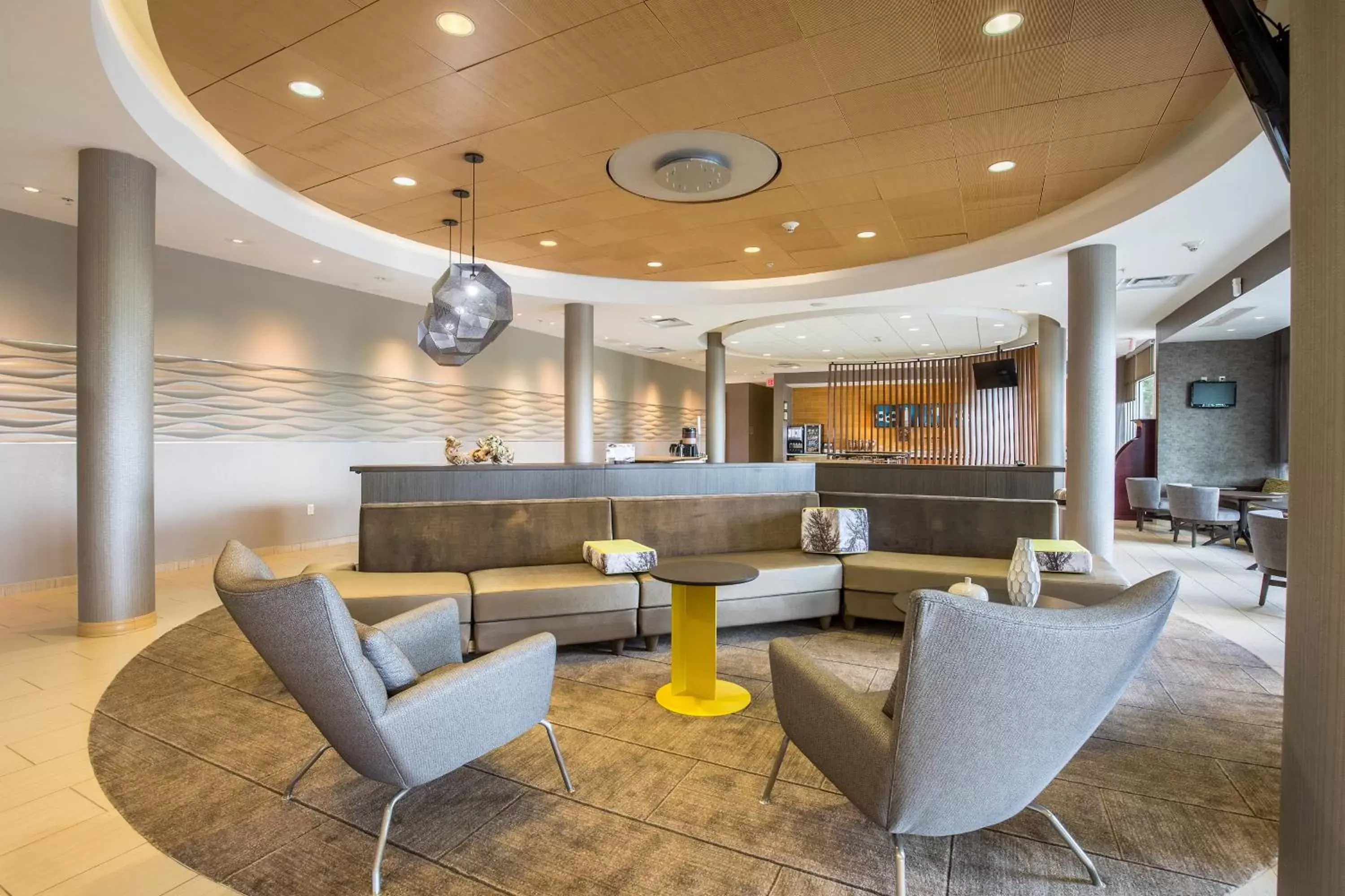Lobby or reception, Lounge/Bar in SpringHill Suites by Marriott Houston Rosenberg