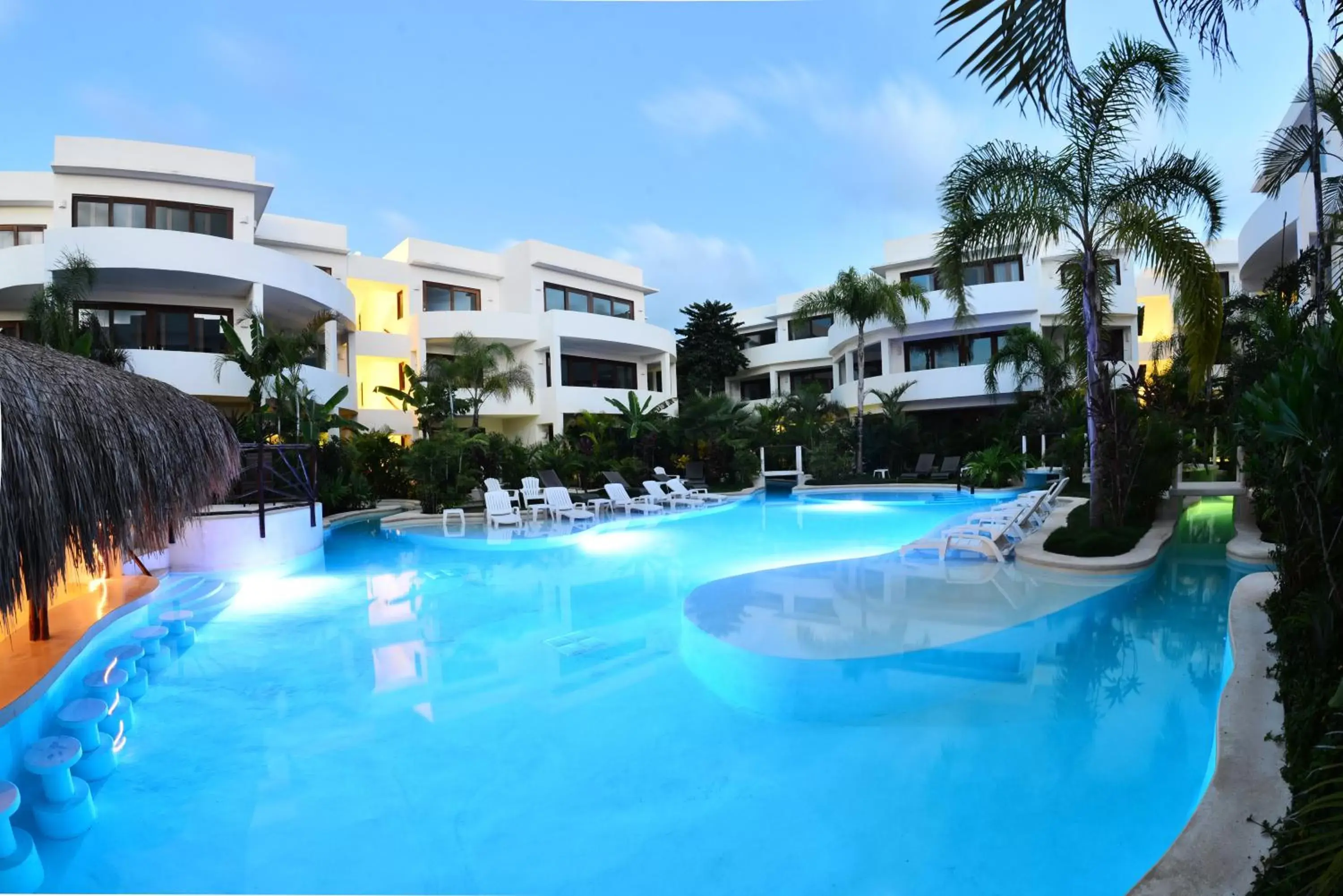 Swimming Pool in Intima Resort Tulum Adults Only (Clothing Optional)