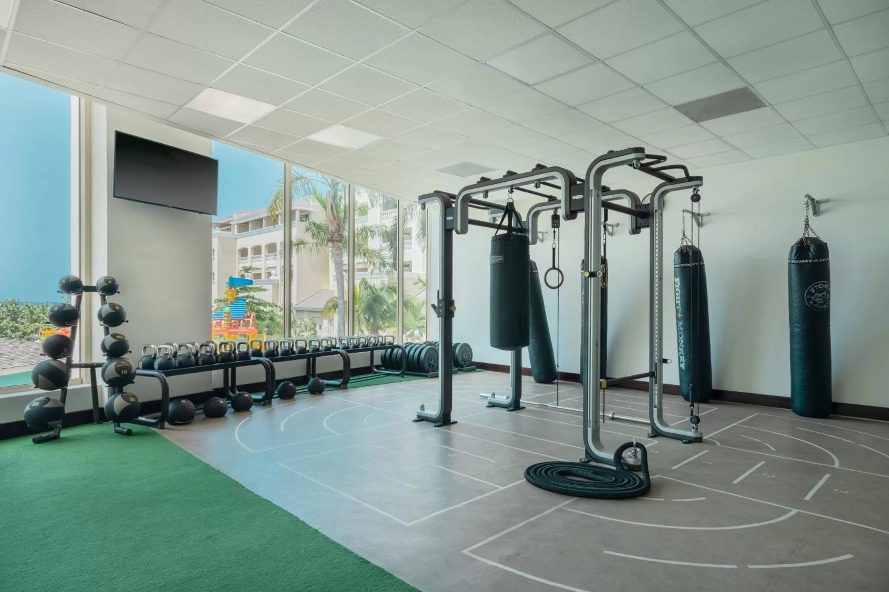 Fitness centre/facilities in Iberostar Grand Rose Hall