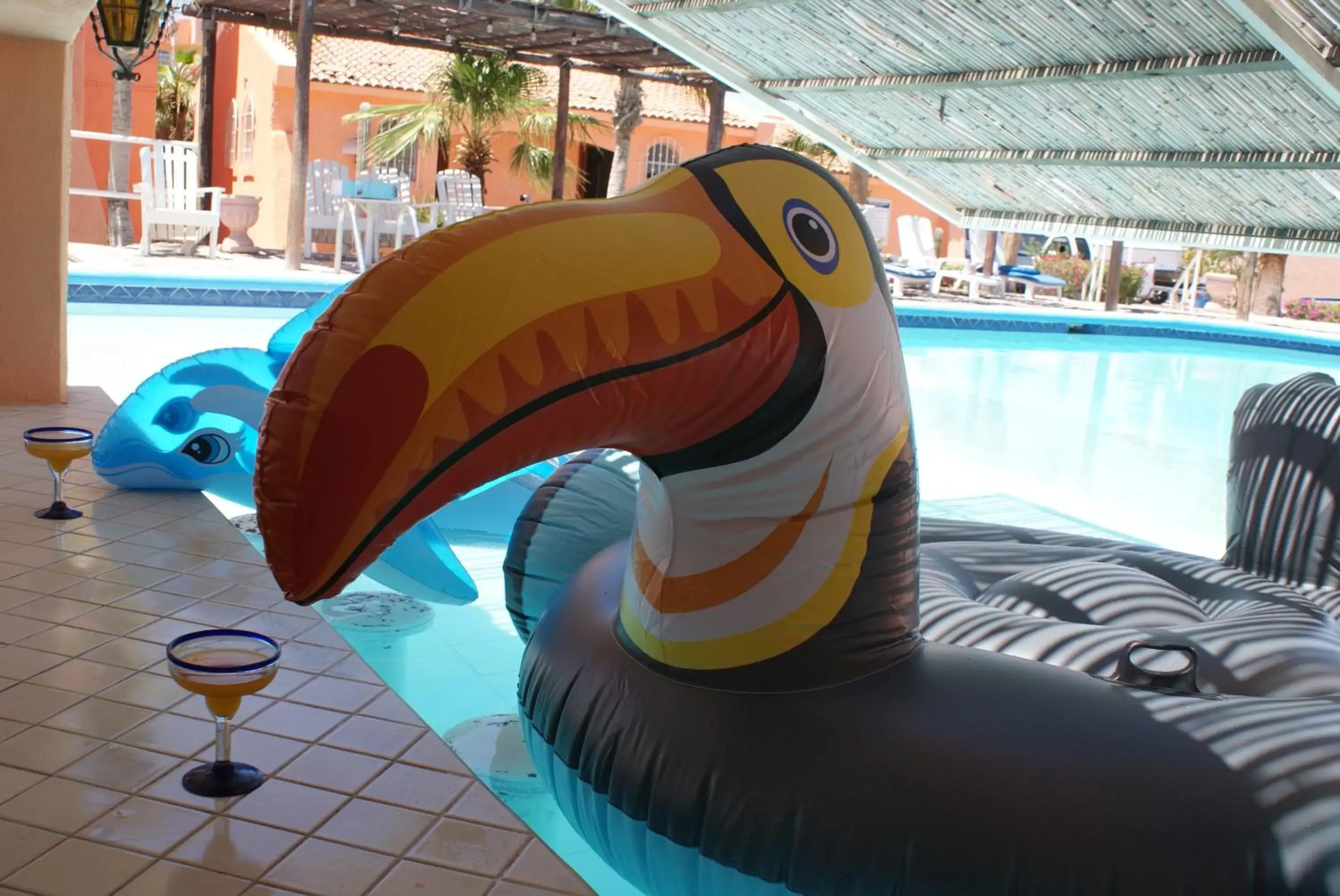 Swimming pool, Water Park in Club Hotel Cantamar by the Beach