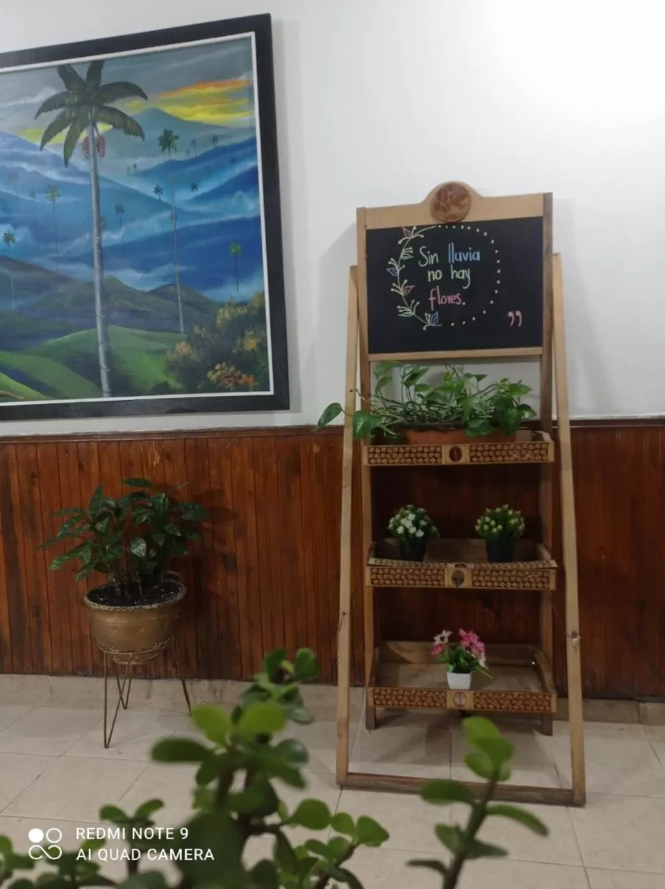 Lobby or reception in Hotel Plaza Calarcá