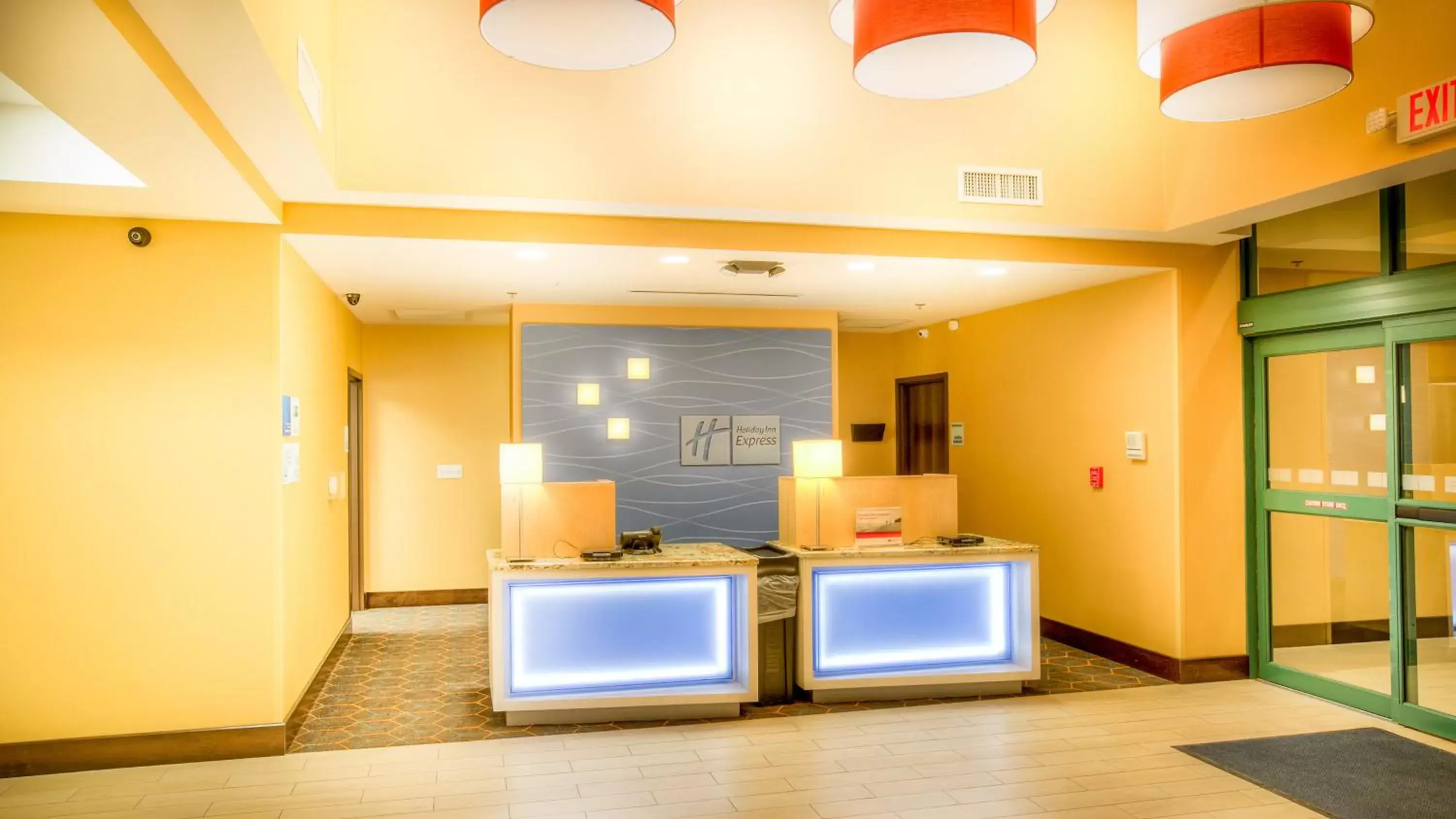 Property building, Lobby/Reception in Holiday Inn Express Wichita South, an IHG Hotel
