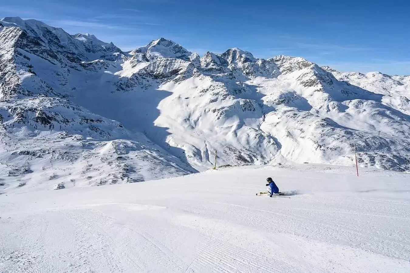 Skiing, Winter in Hotel Bernina 1865