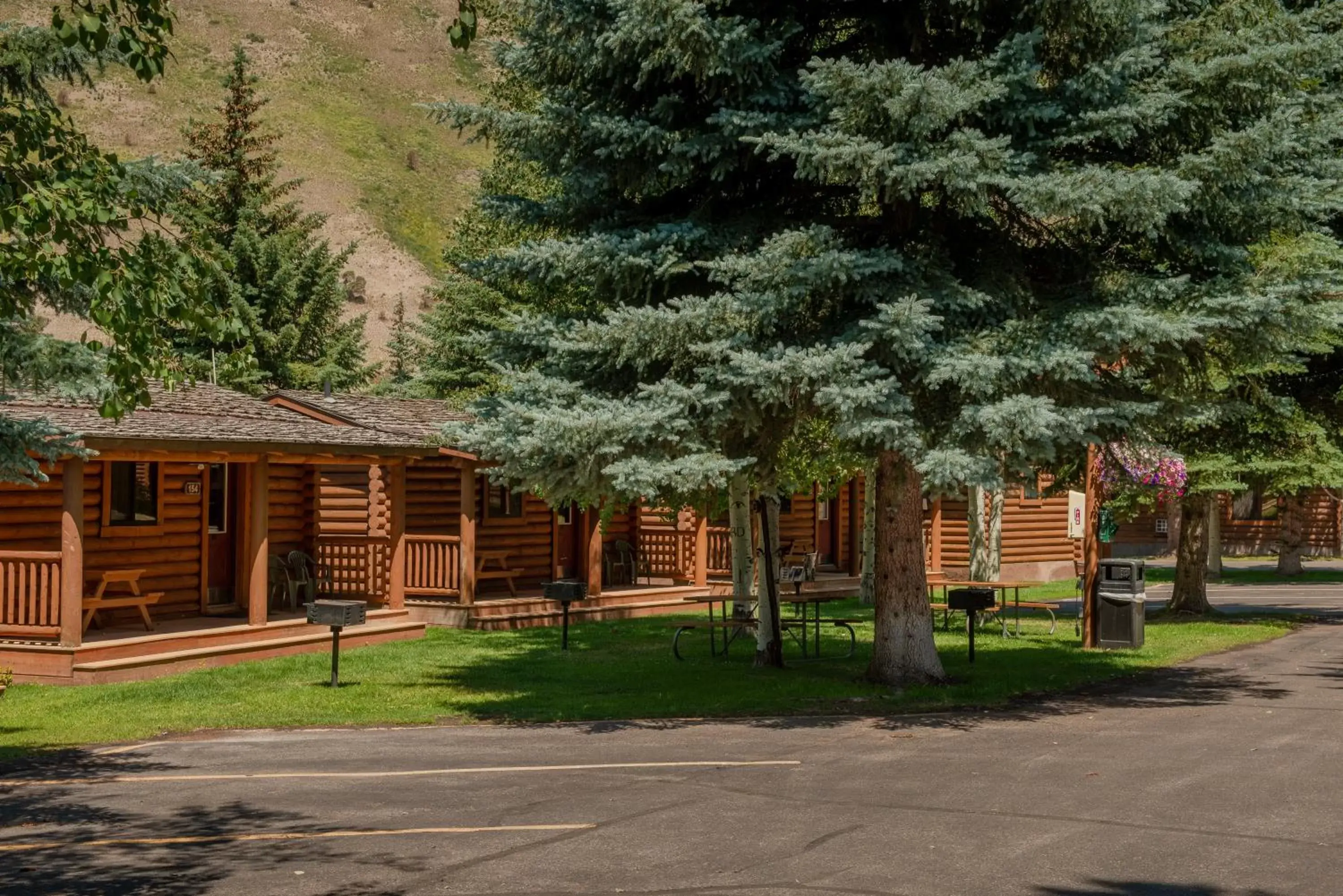 BBQ facilities, Property Building in Cowboy Village Resort