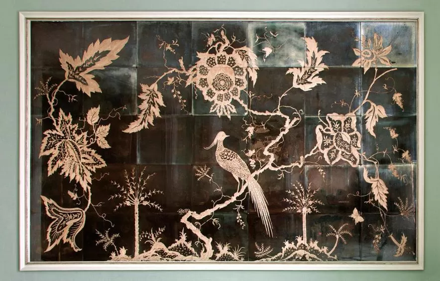 Decorative detail in Grand Hotel Santa Lucia