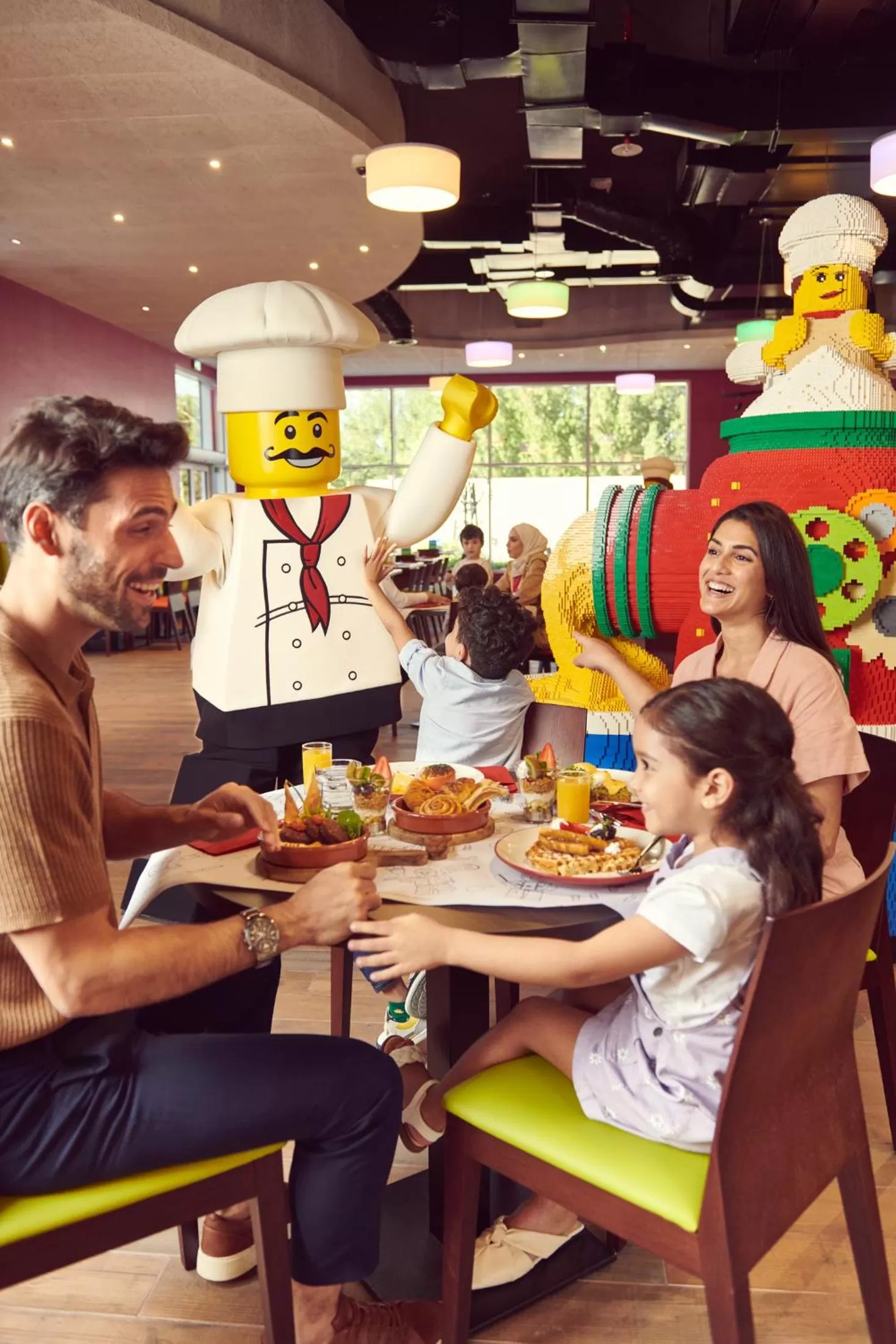 Restaurant/places to eat in LEGOLAND Hotel Dubai