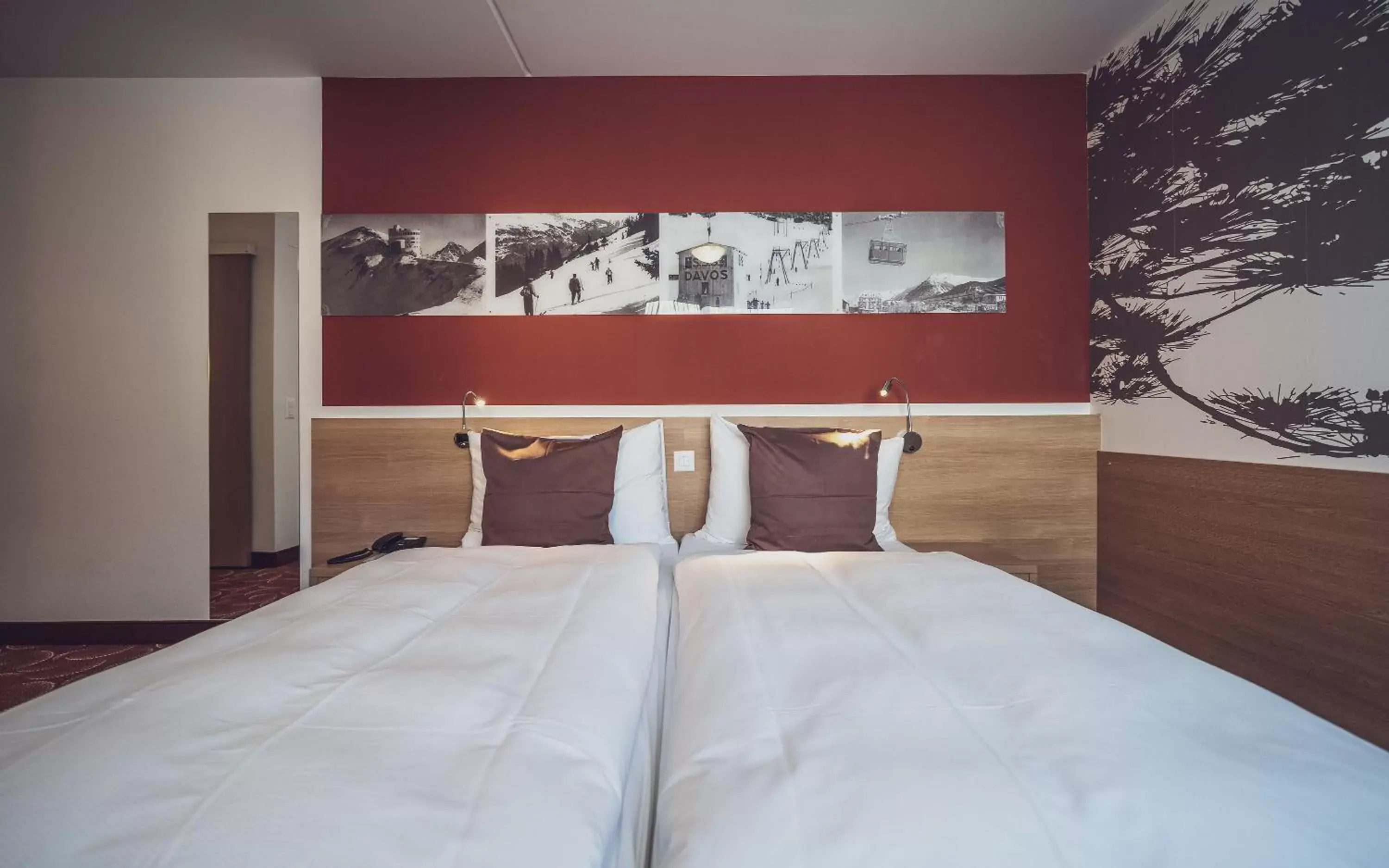 Bedroom, Bed in Hotel Ochsen 2