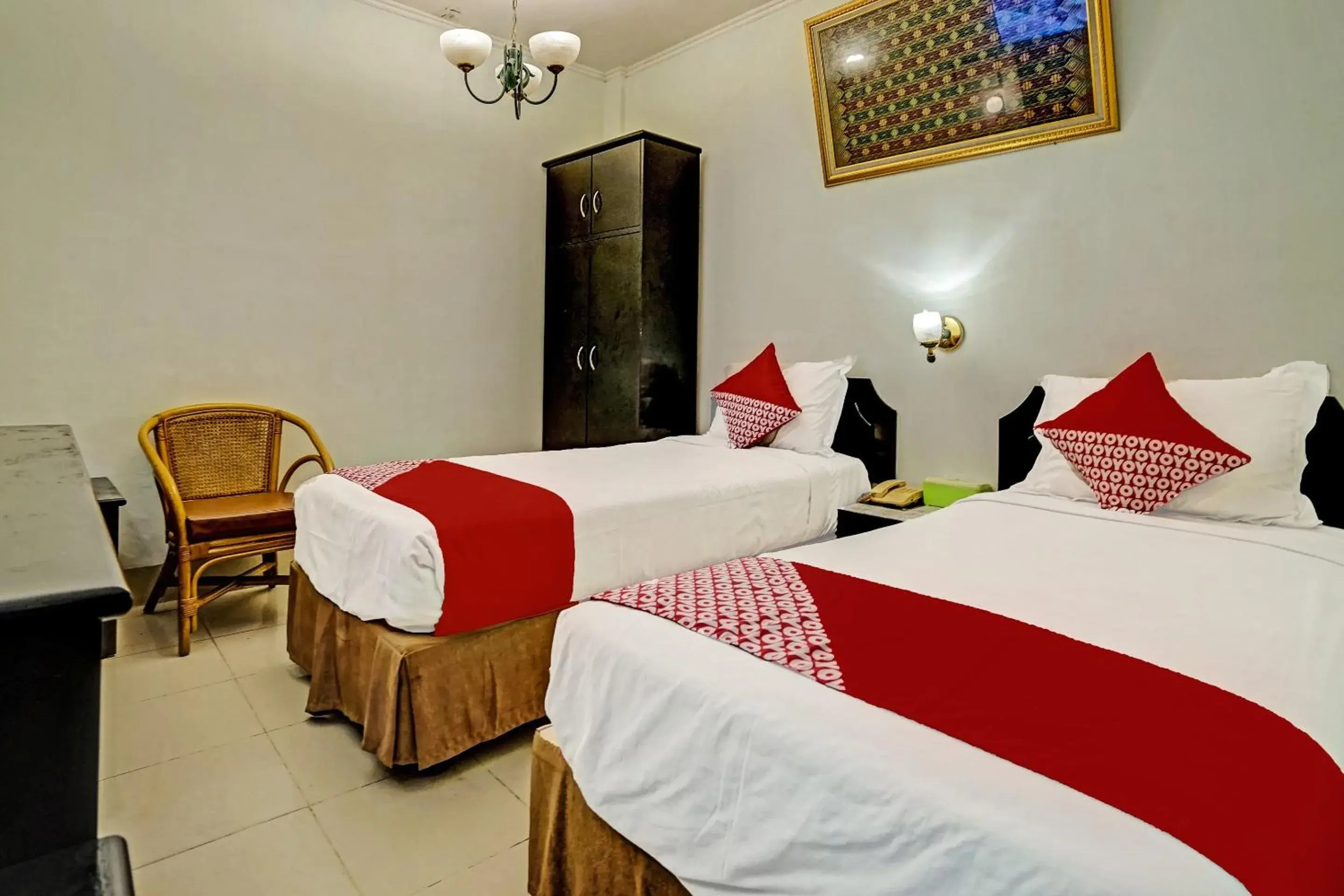 Bedroom, Bed in SUPER OYO 91805 Hotel Wisma Bari