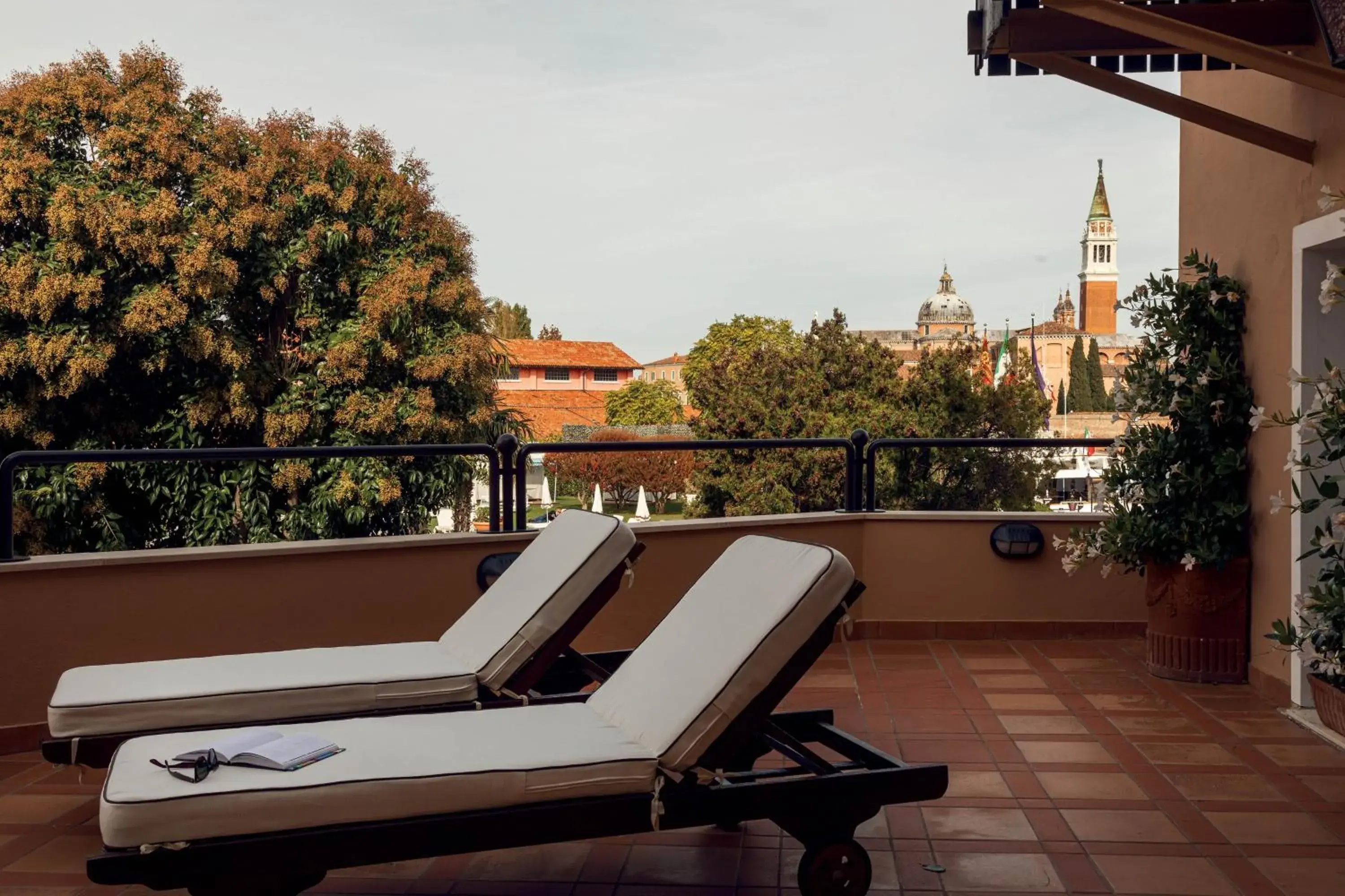 Balcony/Terrace in Hotel Cipriani, A Belmond Hotel, Venice