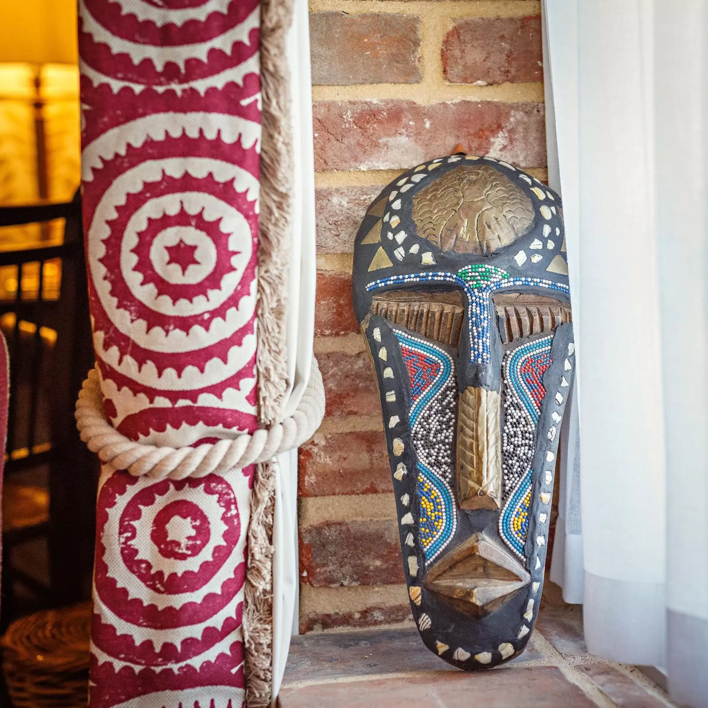 Decorative detail, Patio/Outdoor Area in The Dial House