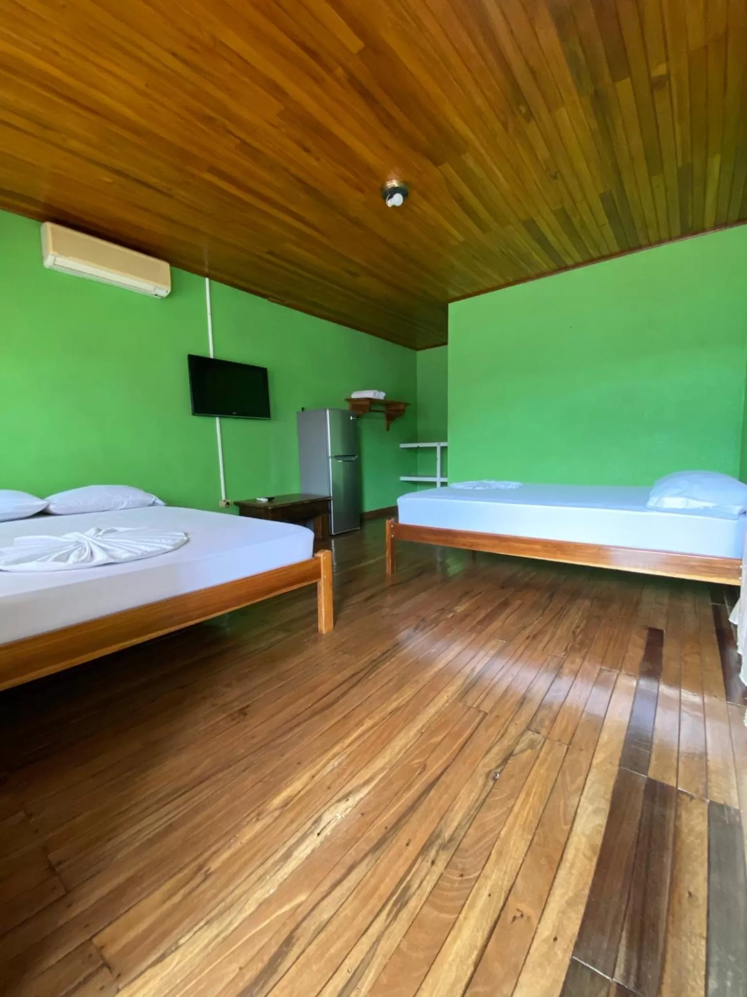 Bed in Cabinas Las Palmas del Sol