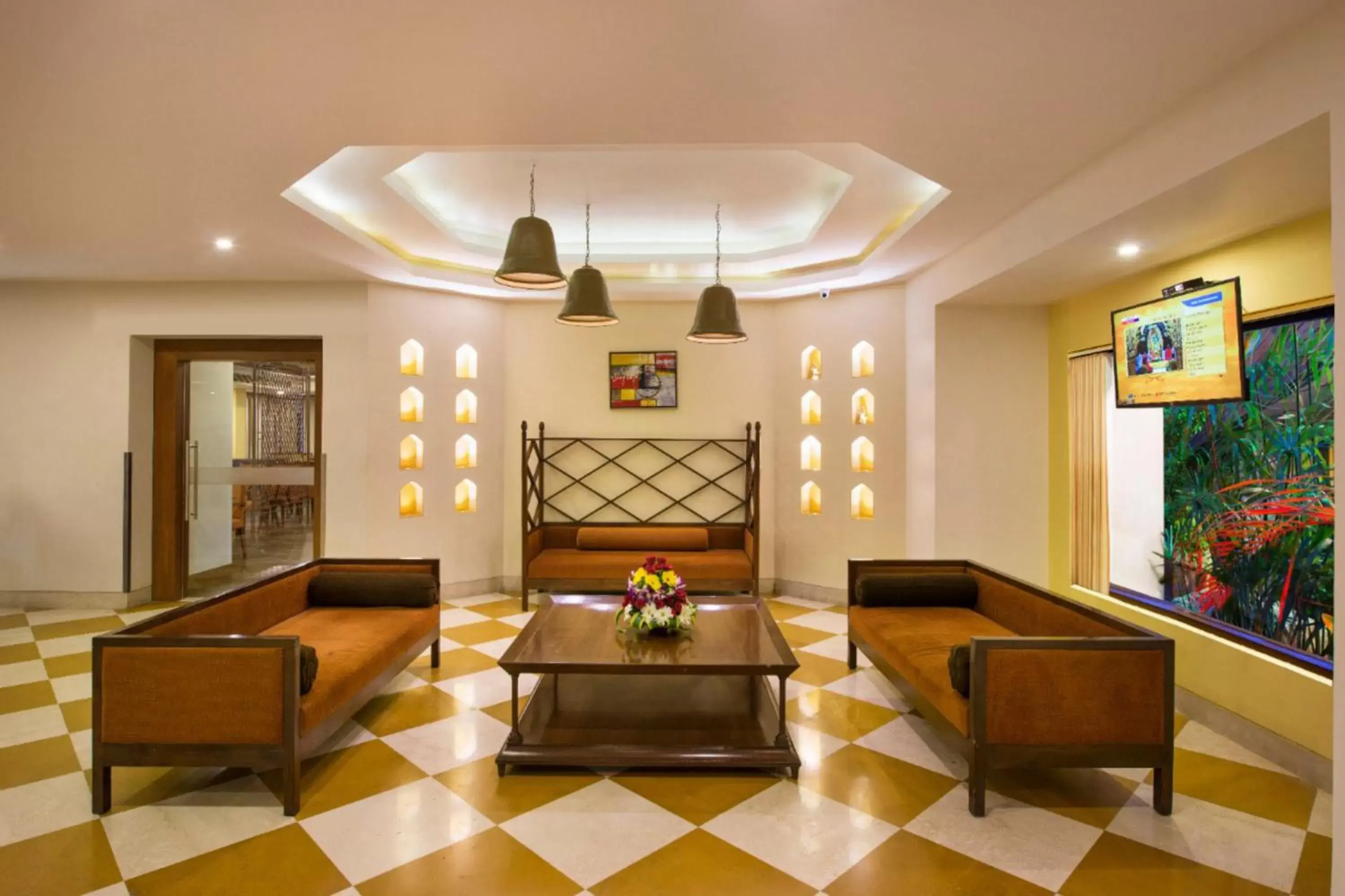 Lobby or reception, Lobby/Reception in Hotel Abigail Goradia's
