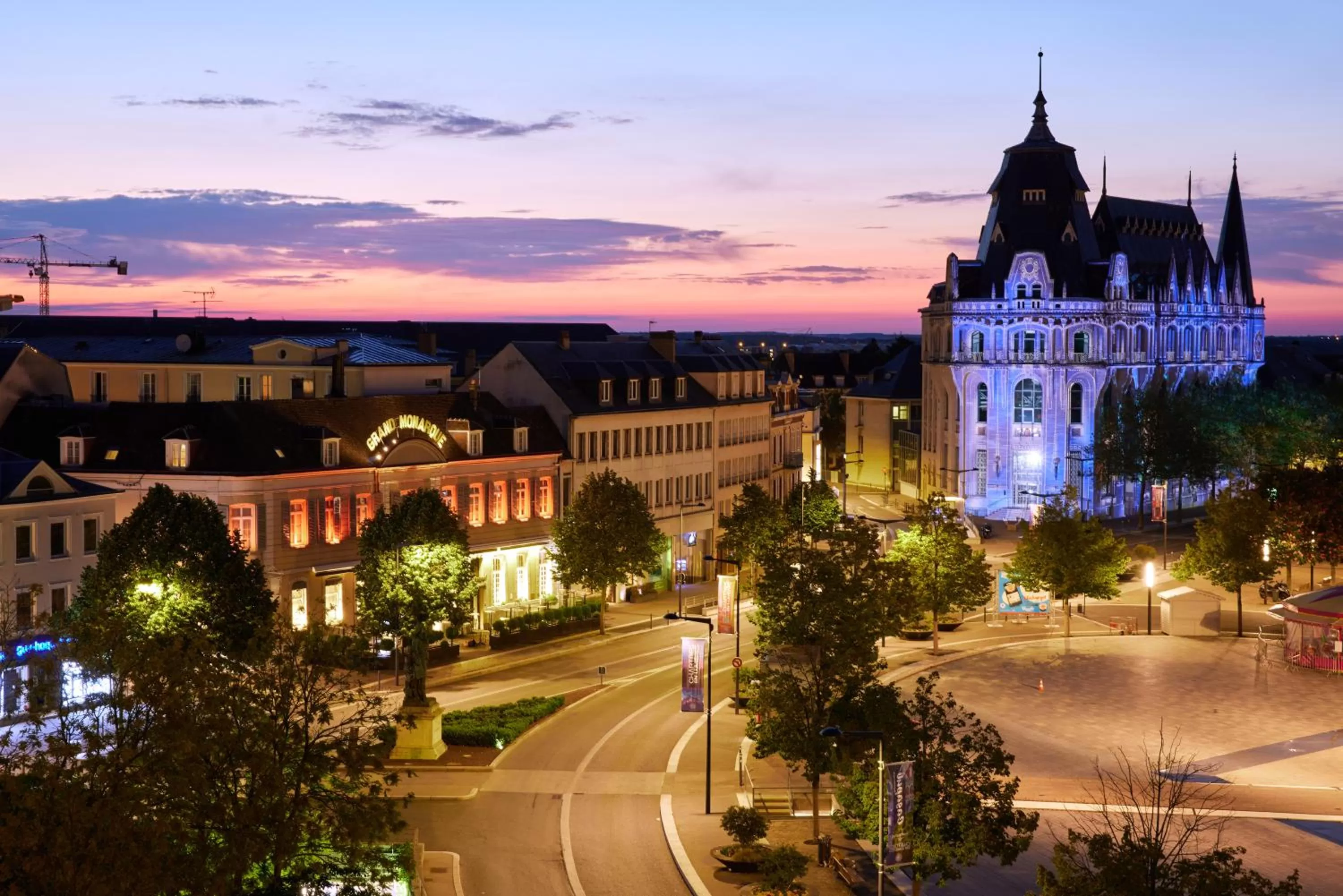 Property building in Hotel & Spa Le Grand Monarque, BW Premier Collection